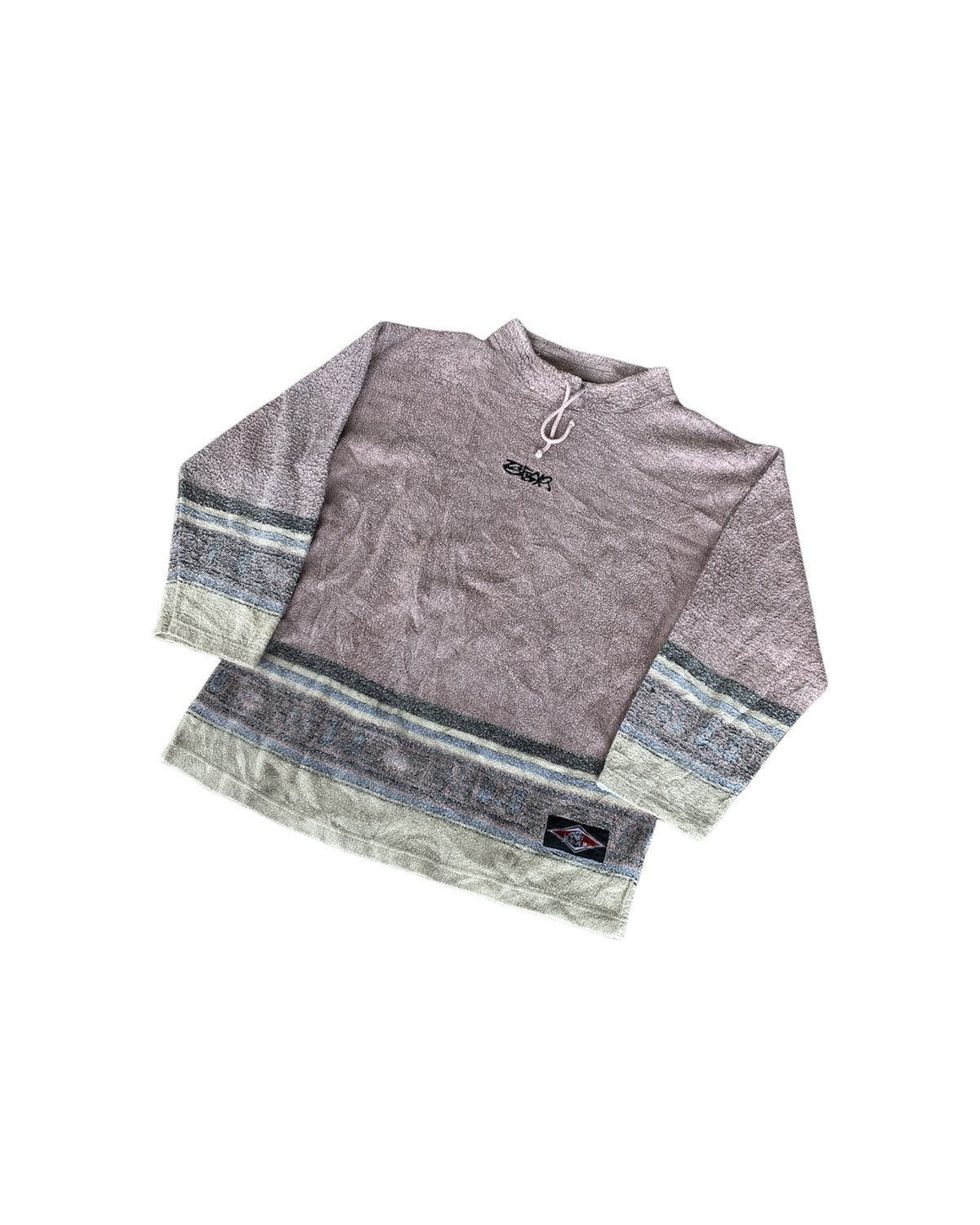 Hockey Skateboards Vintage Snow Boards Bear Pullover Sweatshirt Fleece Size US L / EU 52-54 / 3 - 1 Thumbnail