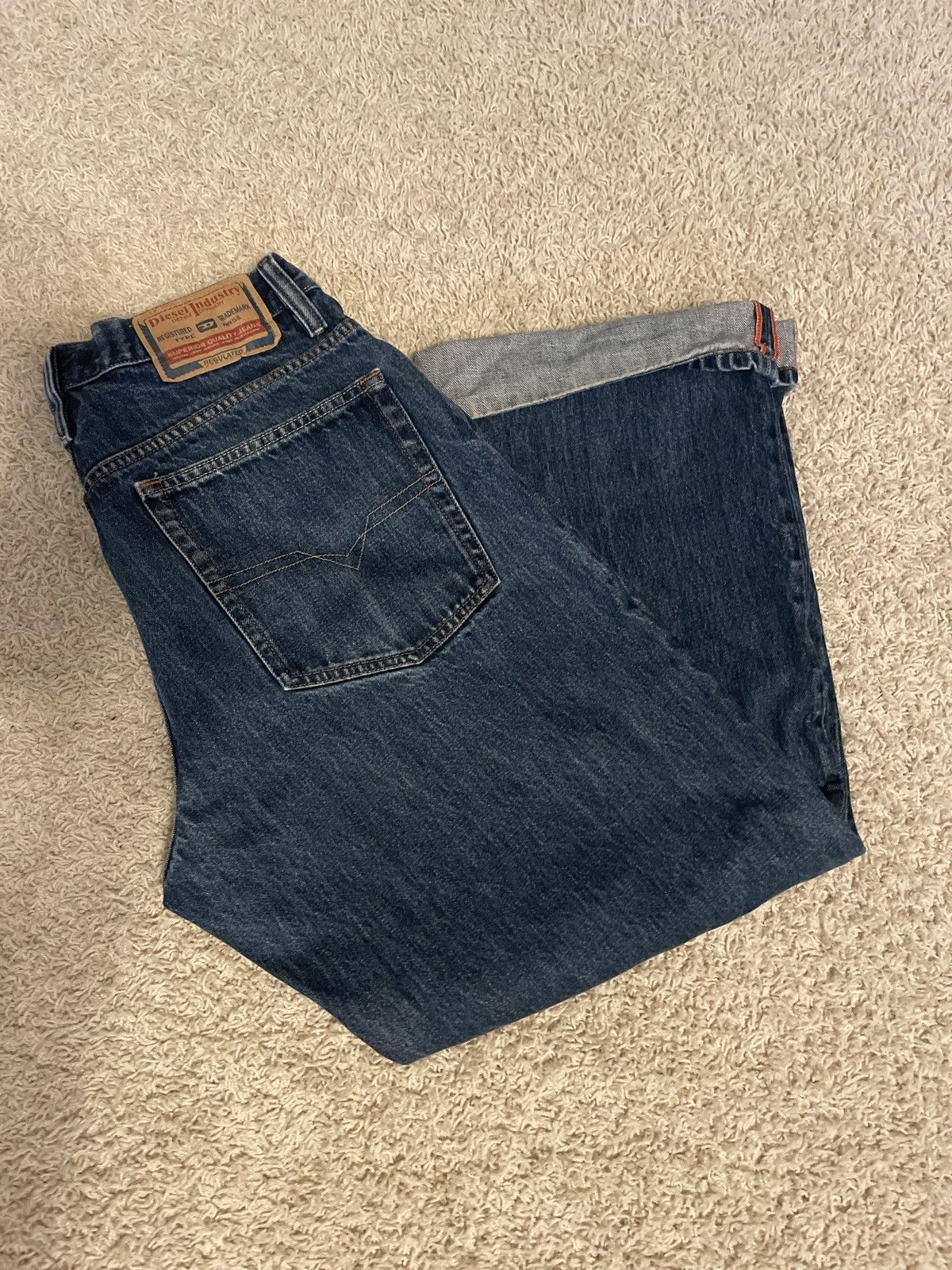 Diesel Diesel wide leg baggy jeans | Grailed