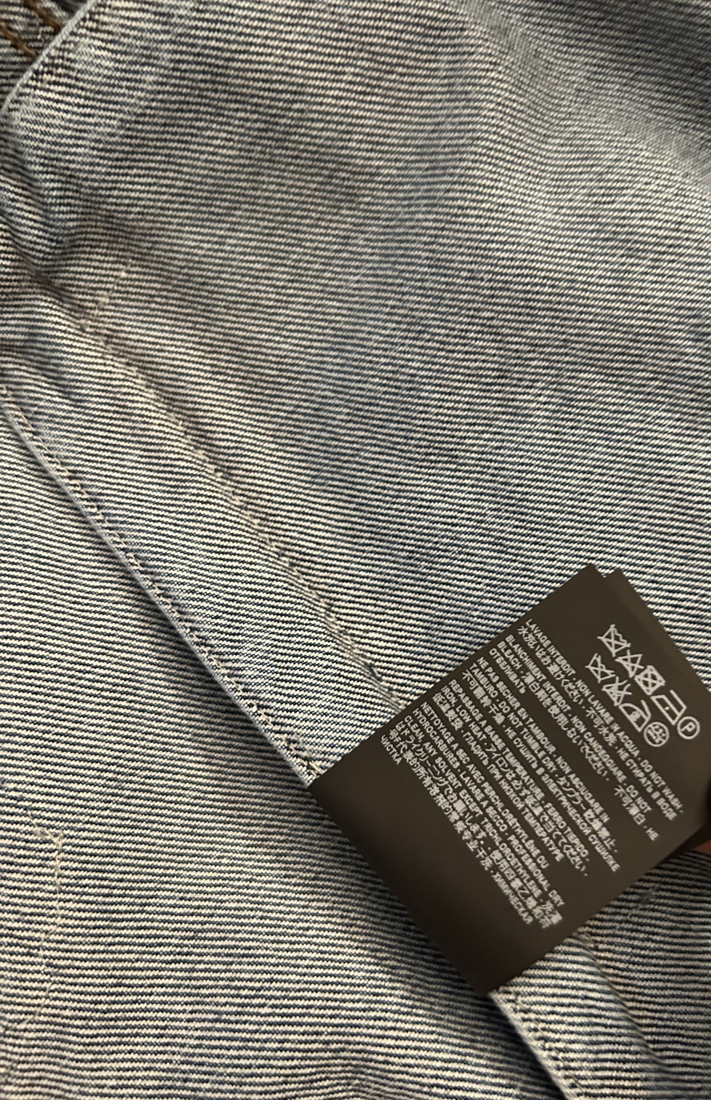 Hedi Slimane × Saint Laurent Paris embroidered love denim jacket blue Jean Size US L / EU 52-54 / 3 - 7 Thumbnail