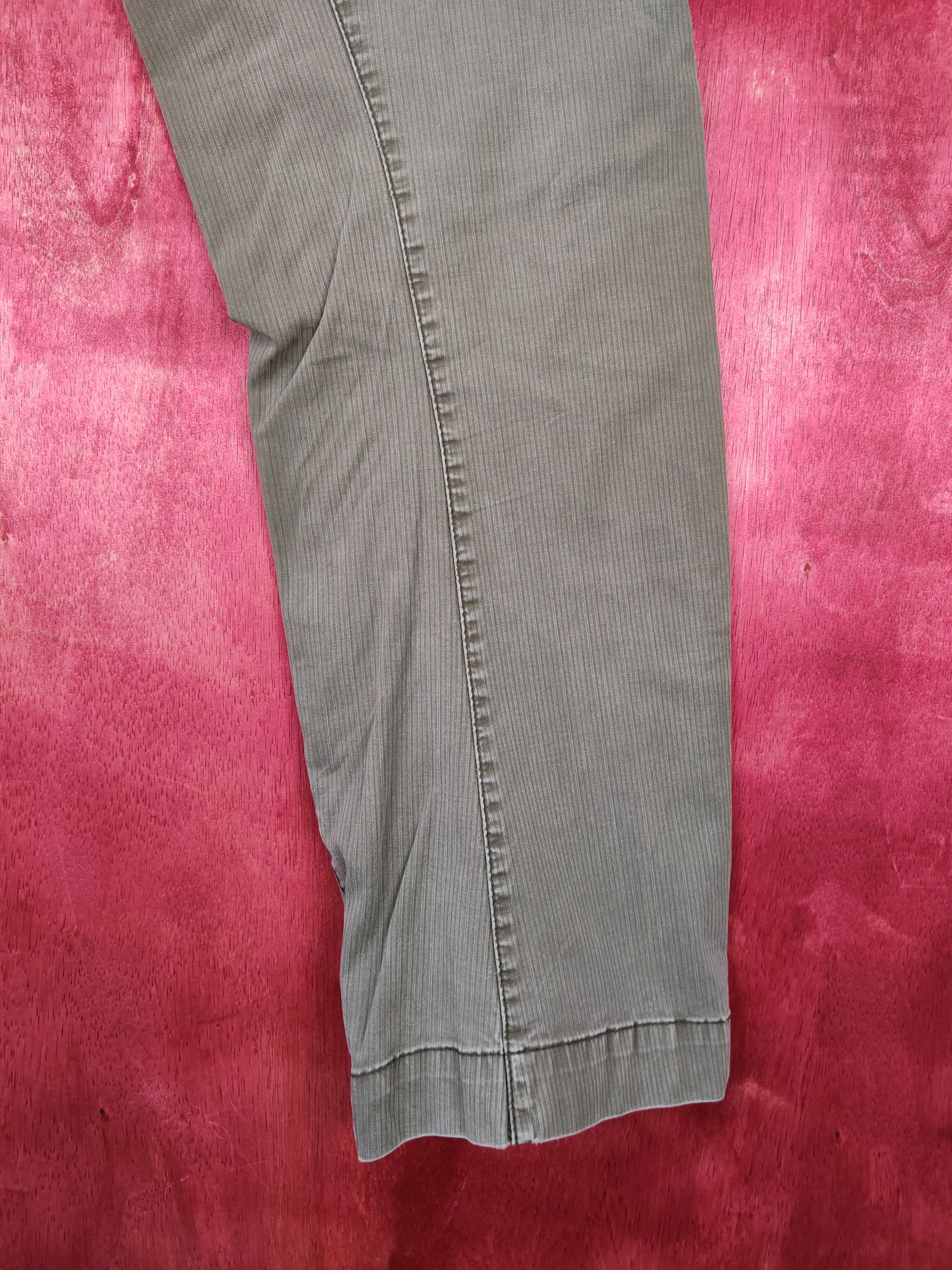 Japanese Brand Genba Dark Green Multi Pocket Tactical Cargo Pants #4858 Size US 30 / EU 46 - 11 Thumbnail