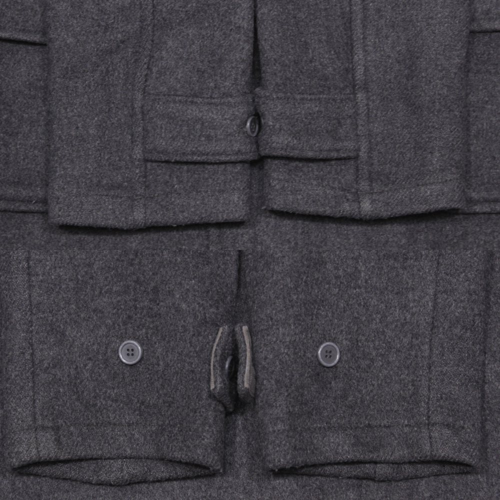 Margaret Howell 90S Wool Nylon Duffle Coat Vintage 42 Size Size US XL / EU 56 / 4 - 9 Thumbnail