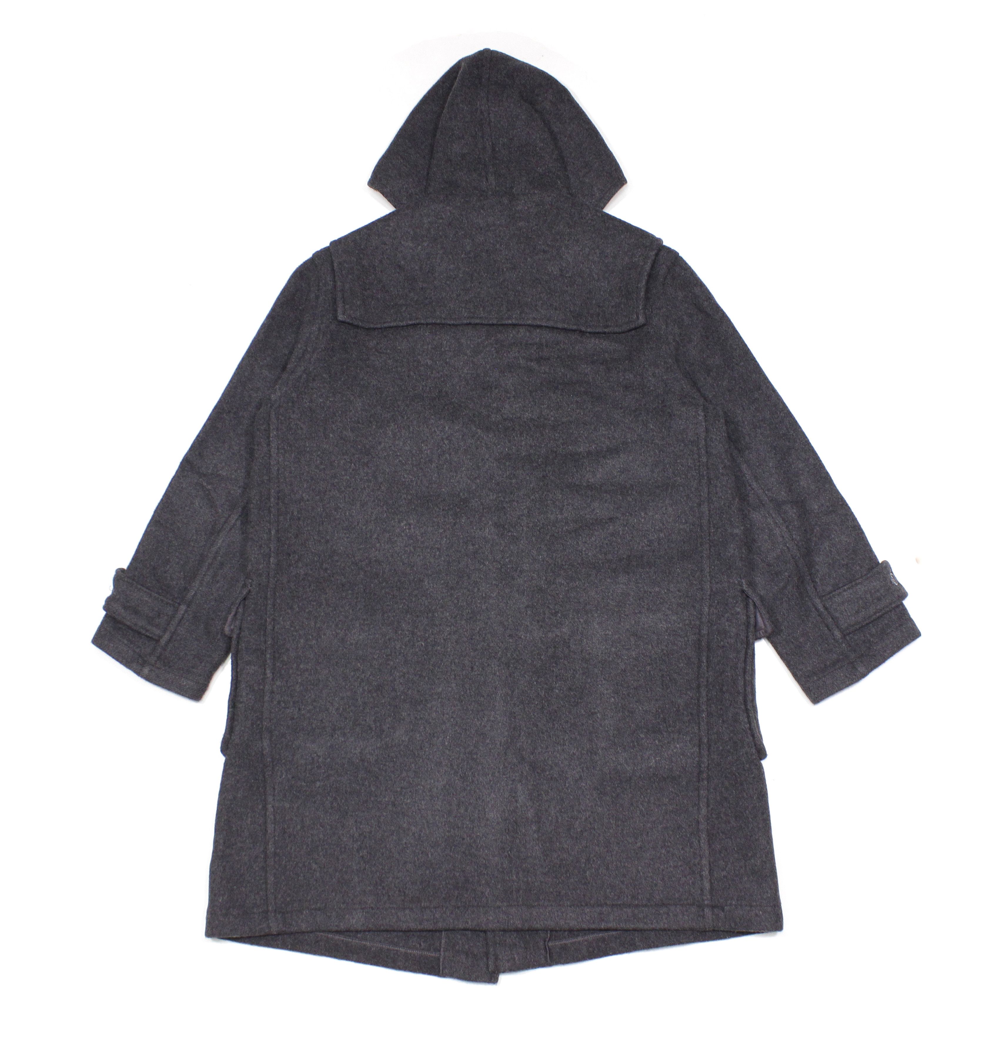 Margaret Howell 90S Wool Nylon Duffle Coat Vintage 42 Size Size US XL / EU 56 / 4 - 2 Thumbnail