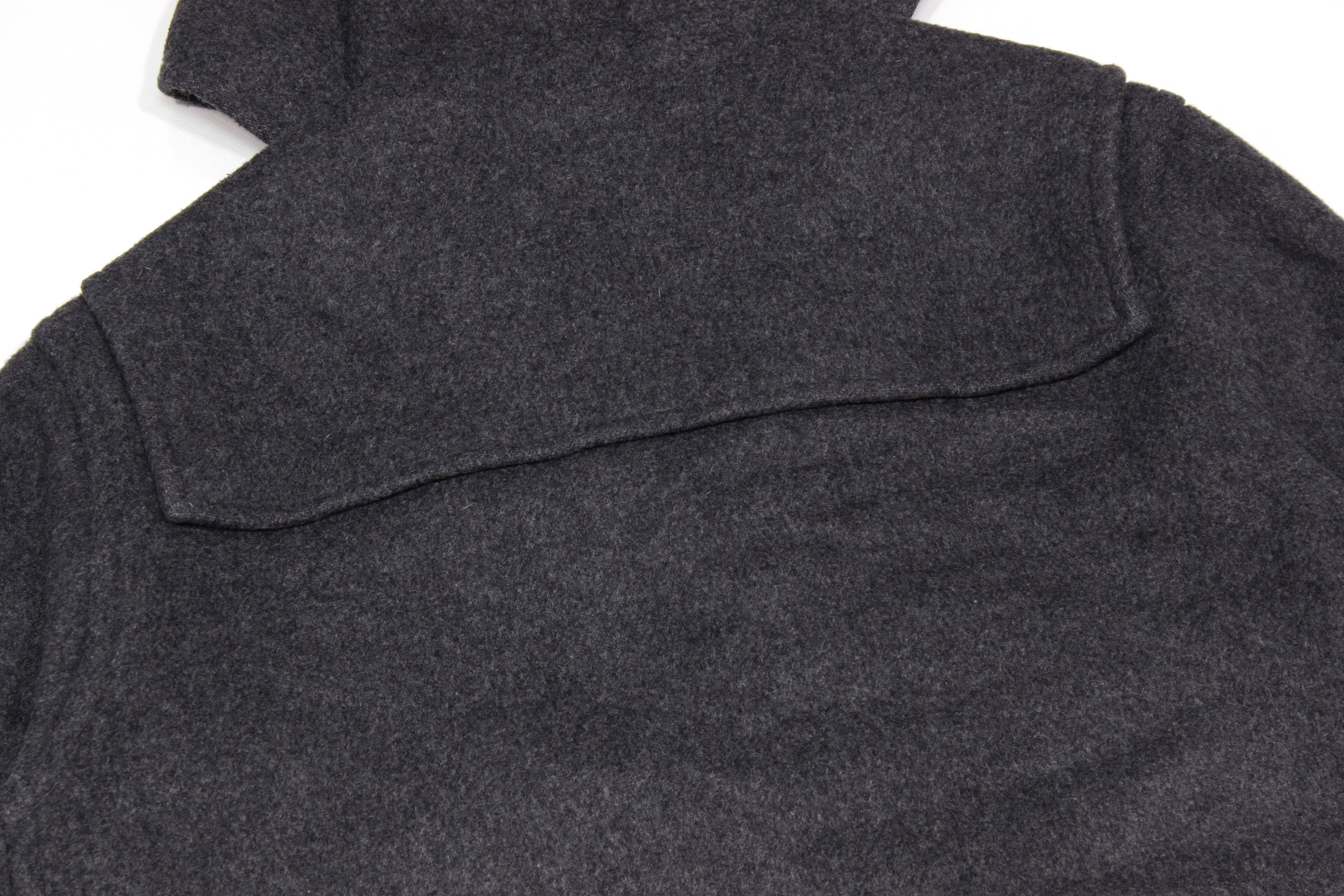 Margaret Howell 90S Wool Nylon Duffle Coat Vintage 42 Size Size US XL / EU 56 / 4 - 5 Thumbnail