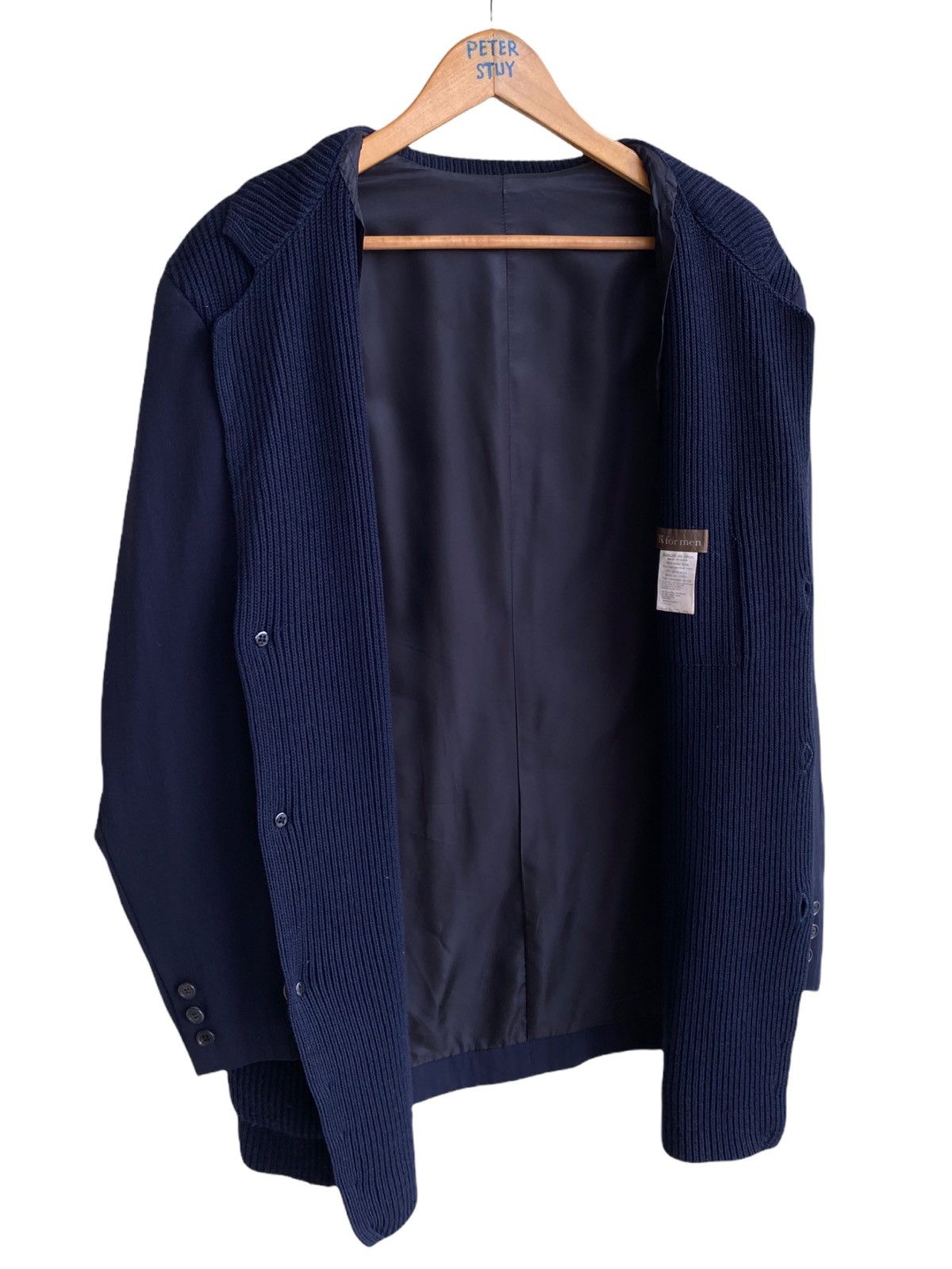 Yohji Yamamoto MP-K31-137 Y’s For Men Knitwear Men’s Jacket Size US L / EU 52-54 / 3 - 5 Thumbnail