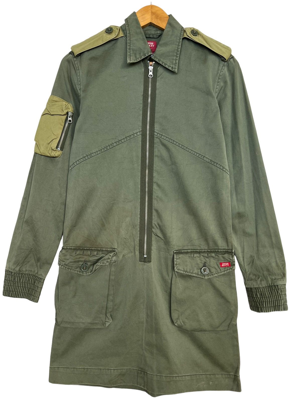 Miss Sixty Miss Sixty Army Parka Jacket Size S / US 4 / IT 40 - 1 Thumbnail