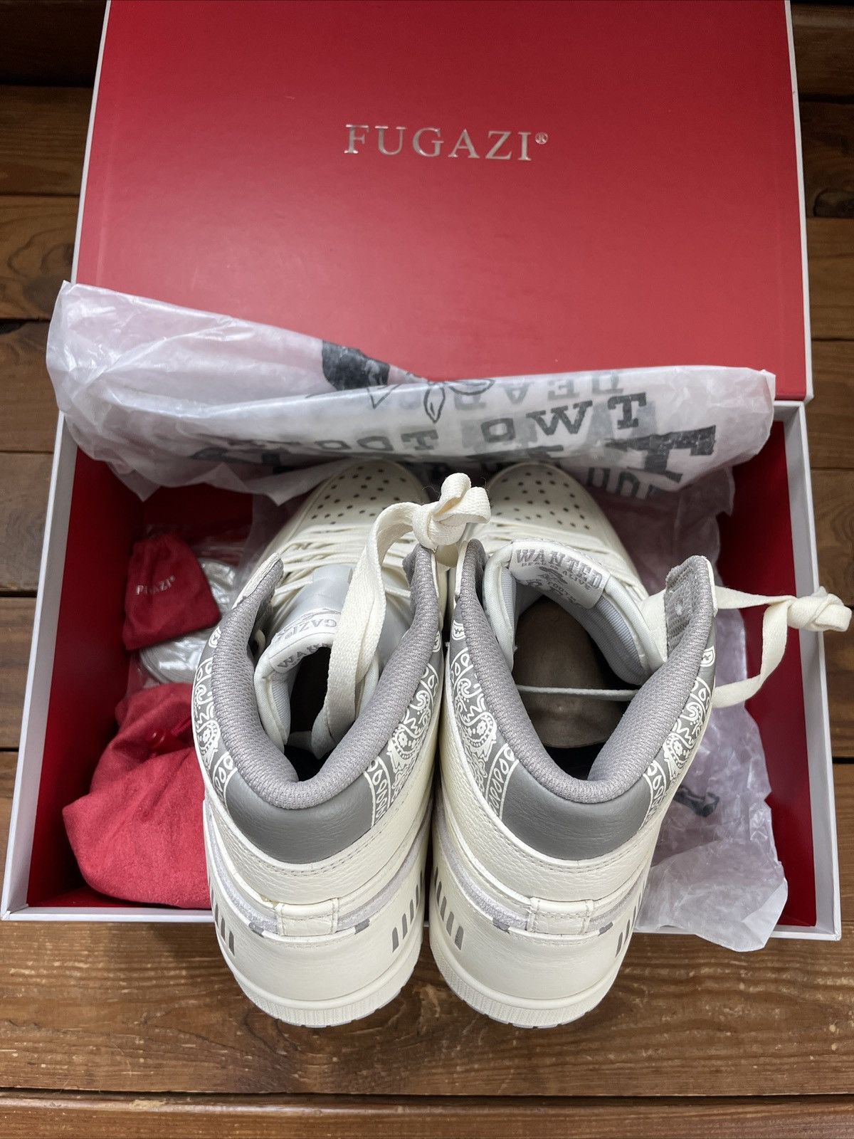 Fugazi Fugazi One In The Chamber Gunmetal Neutral Grey Shoes Size US 11 / EU 44 - 2 Thumbnail