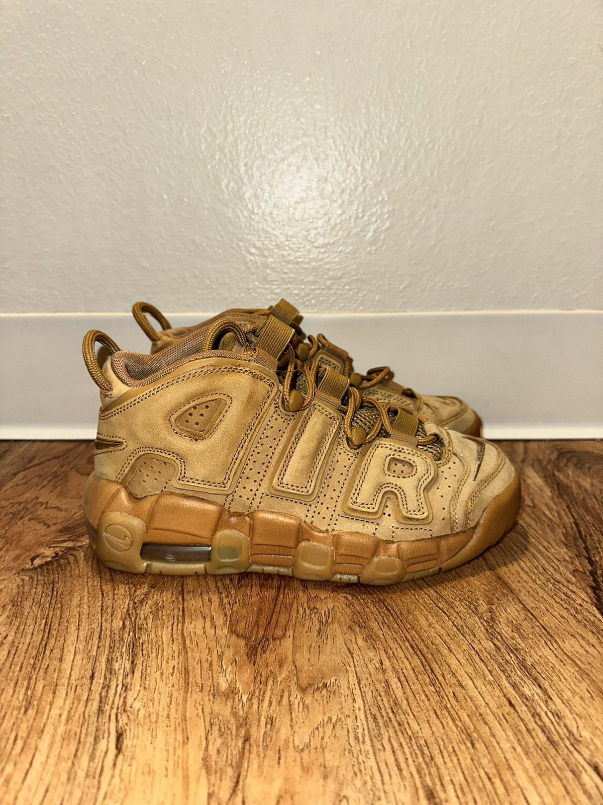 Nike Air More Uptempo Flax (GS)