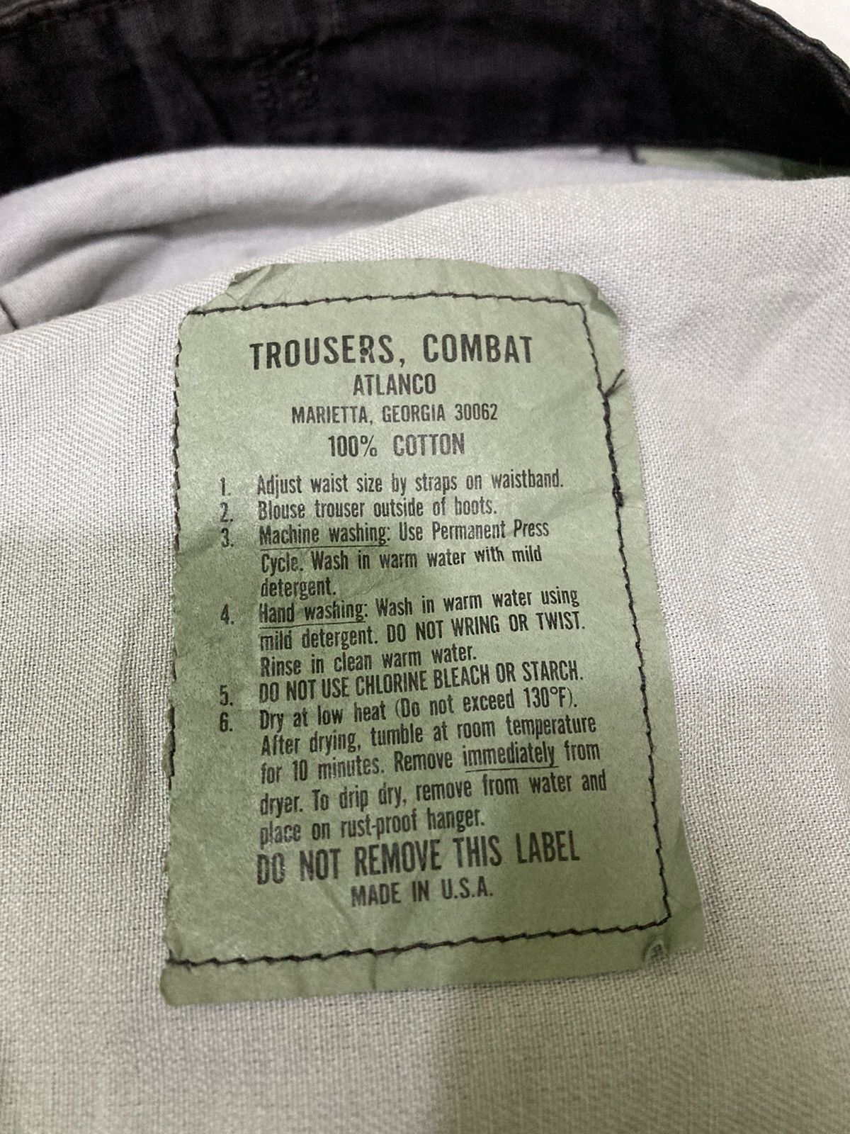 Army Of Me Trousers Combat Tactical Pants Size US 30 / EU 46 - 9 Thumbnail