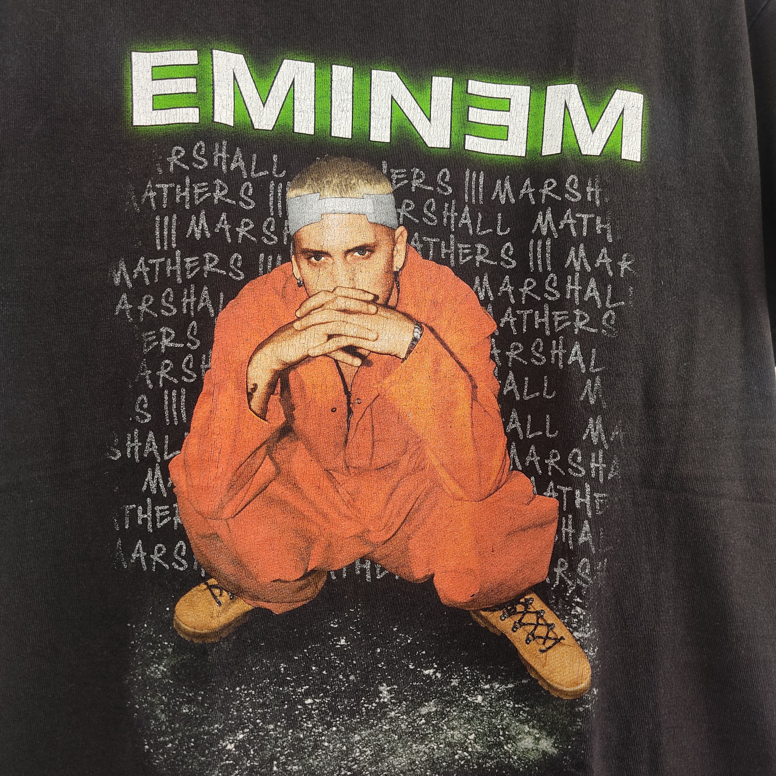Band Tees × Eminem × Vintage 2000 Eminem Criminal Marshall Mathers Size US M / EU 48-50 / 2 - 10 Thumbnail
