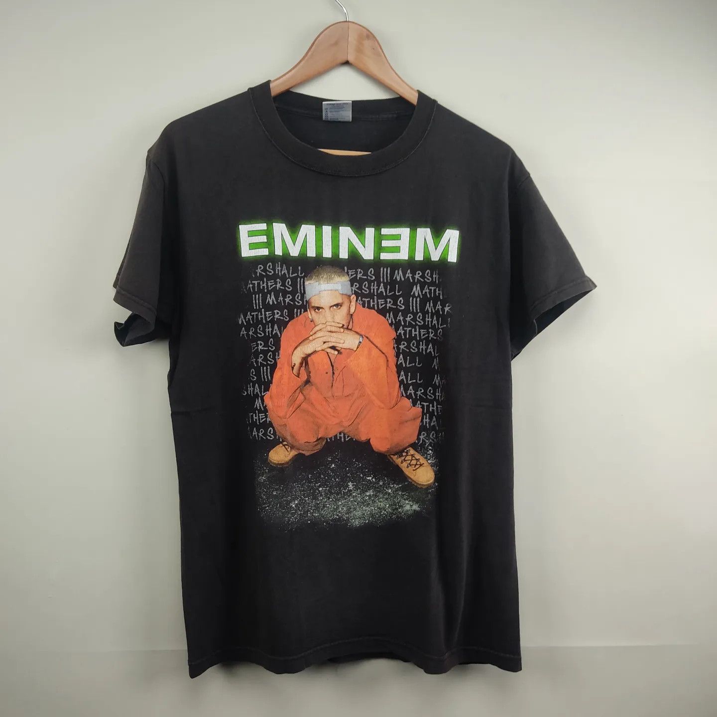 Band Tees × Eminem × Vintage 2000 Eminem Criminal Marshall Mathers Size US M / EU 48-50 / 2 - 8 Thumbnail