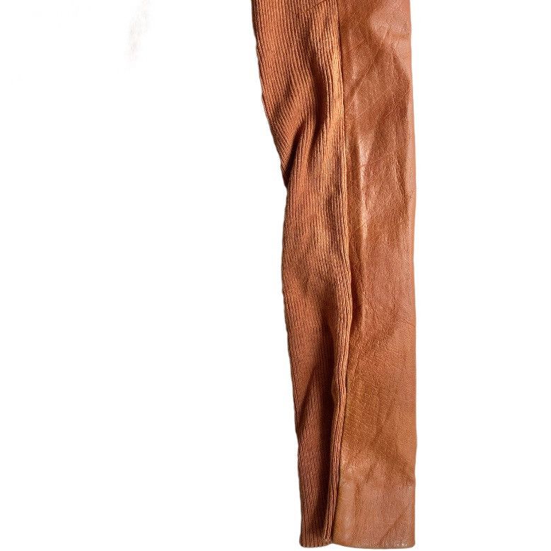 Rick Owens Rick Owens Orange Bozo Leather Jacket Size S / US 4 / IT 40 - 3 Thumbnail