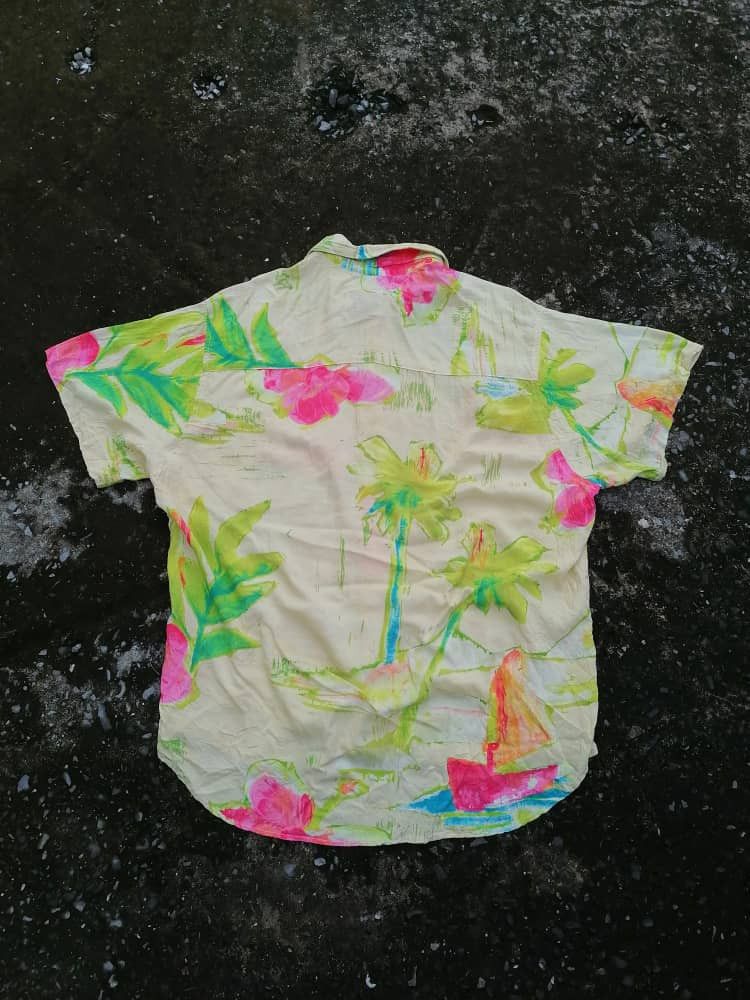 Jams World Jams World Womenwear Hawaiian Buttons Shirt Size ONE SIZE - 2 Thumbnail