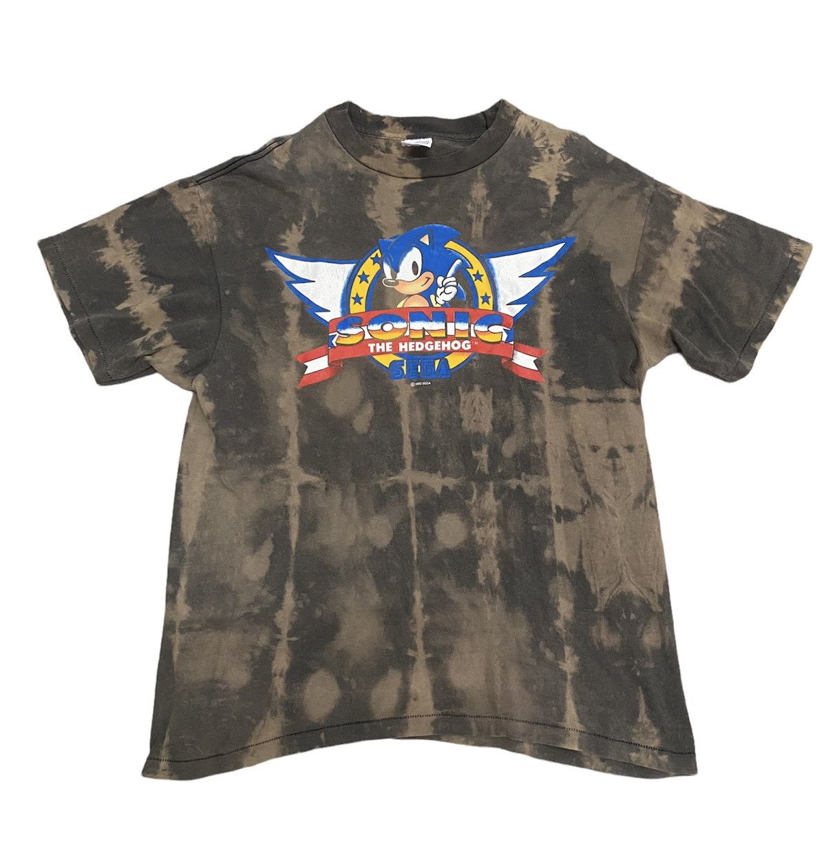 Anime × Cartoon Network × Vintage OFFER‼️Vintage 90s Sonic The Hedgehog Custom Tie Dye Size US L / EU 52-54 / 3 - 1 Thumbnail