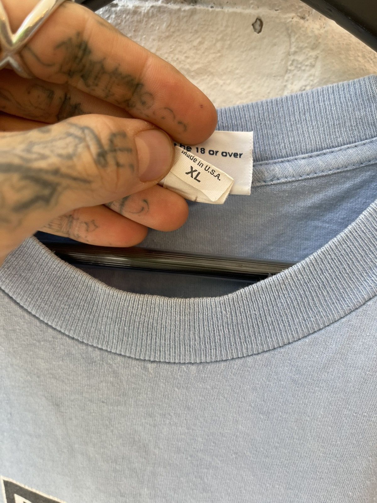 Vintage Vintage PORNSTAR ADVISORY PORN STAR SHIRT FUCK Size US XL / EU 56 / 4 - 5 Thumbnail