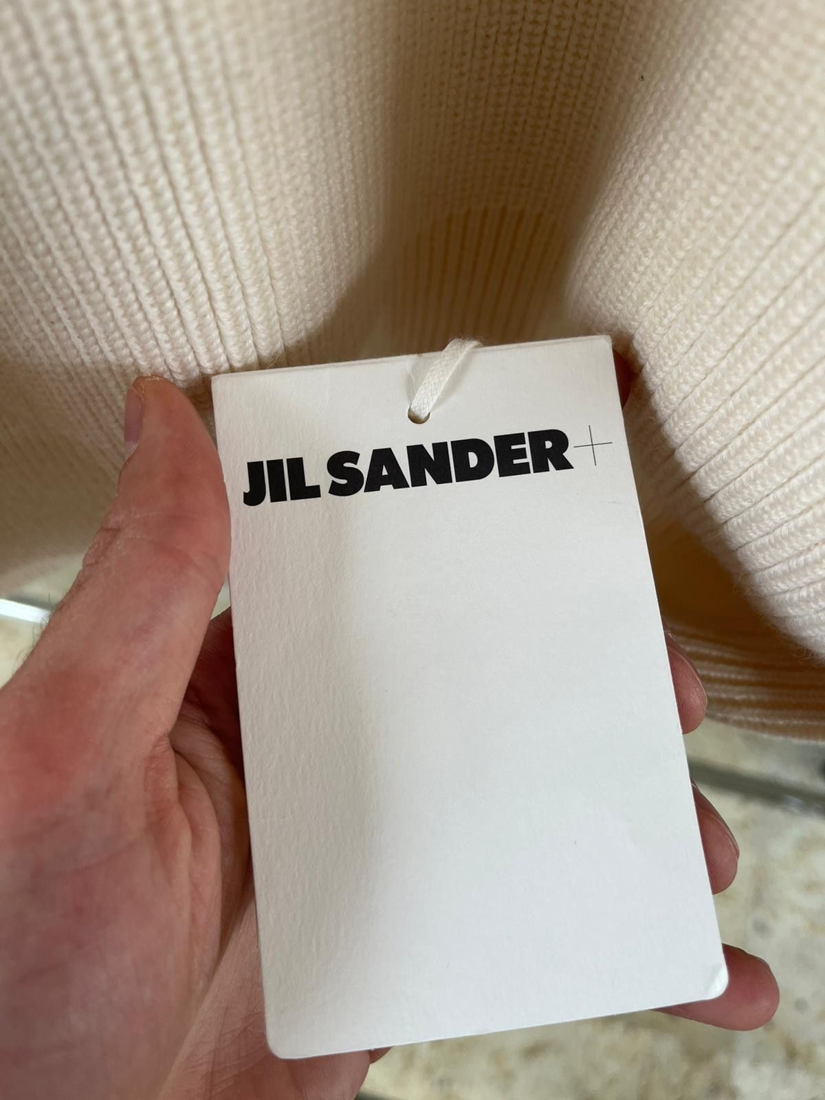 Jil Sander Ribbed Knitwear in Ivory Size US M / EU 48-50 / 2 - 12 Thumbnail