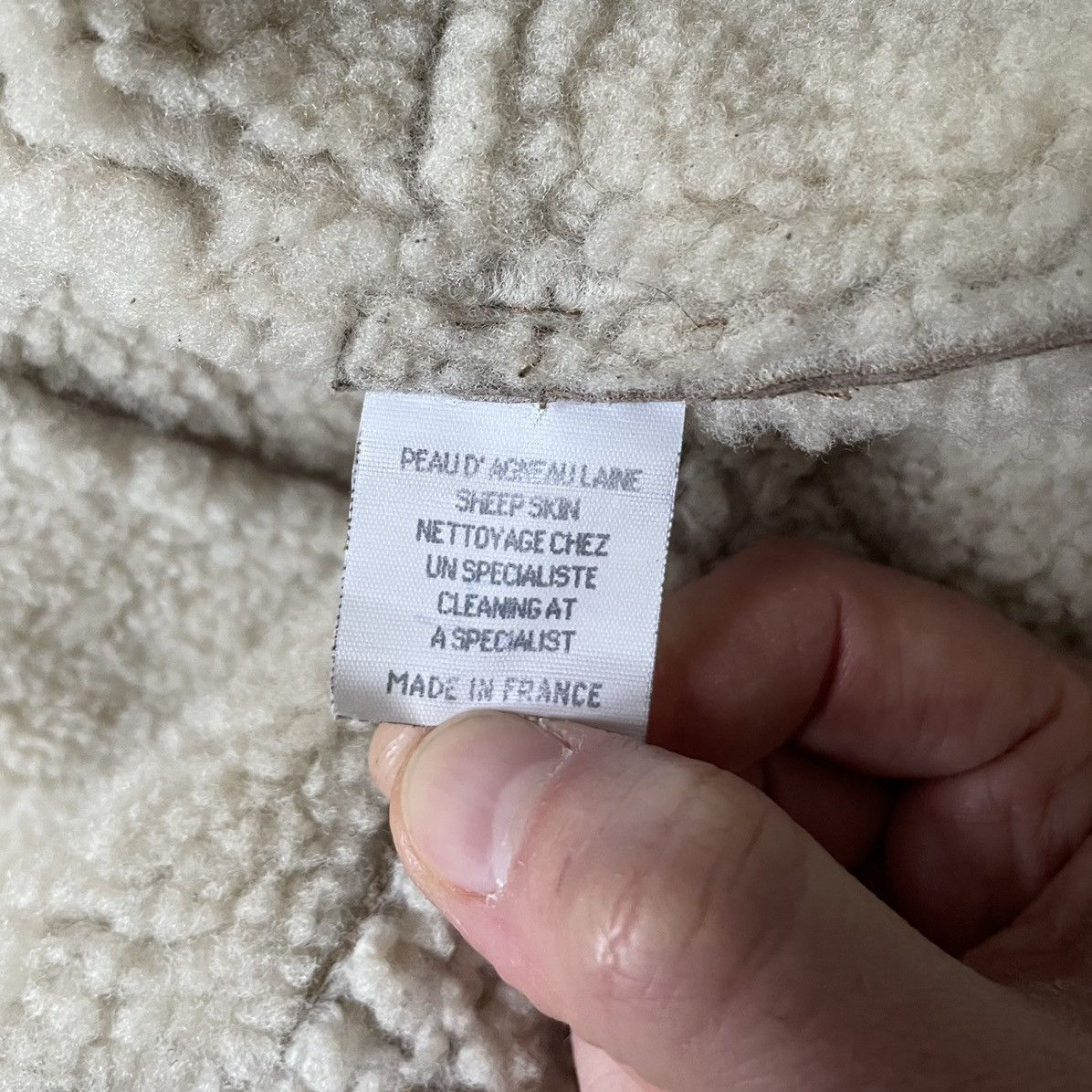 Maison Margiela Early 2000’s Tan Shearling Overcoat Size US M / EU 48-50 / 2 - 9 Thumbnail
