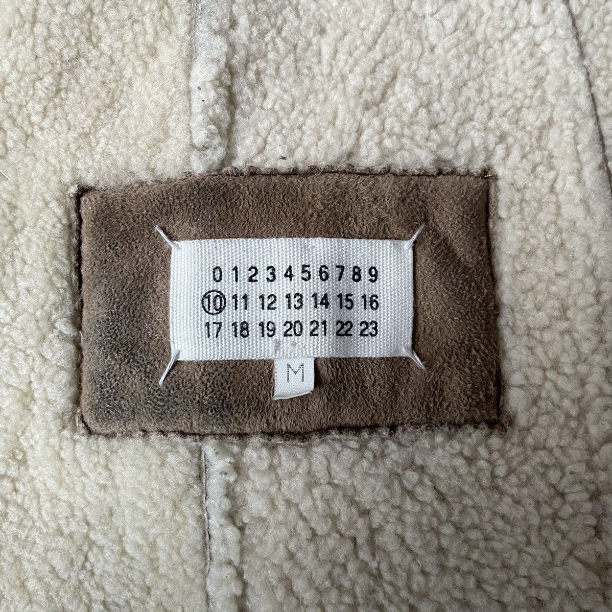 Maison Margiela Early 2000’s Tan Shearling Overcoat Size US M / EU 48-50 / 2 - 8 Thumbnail