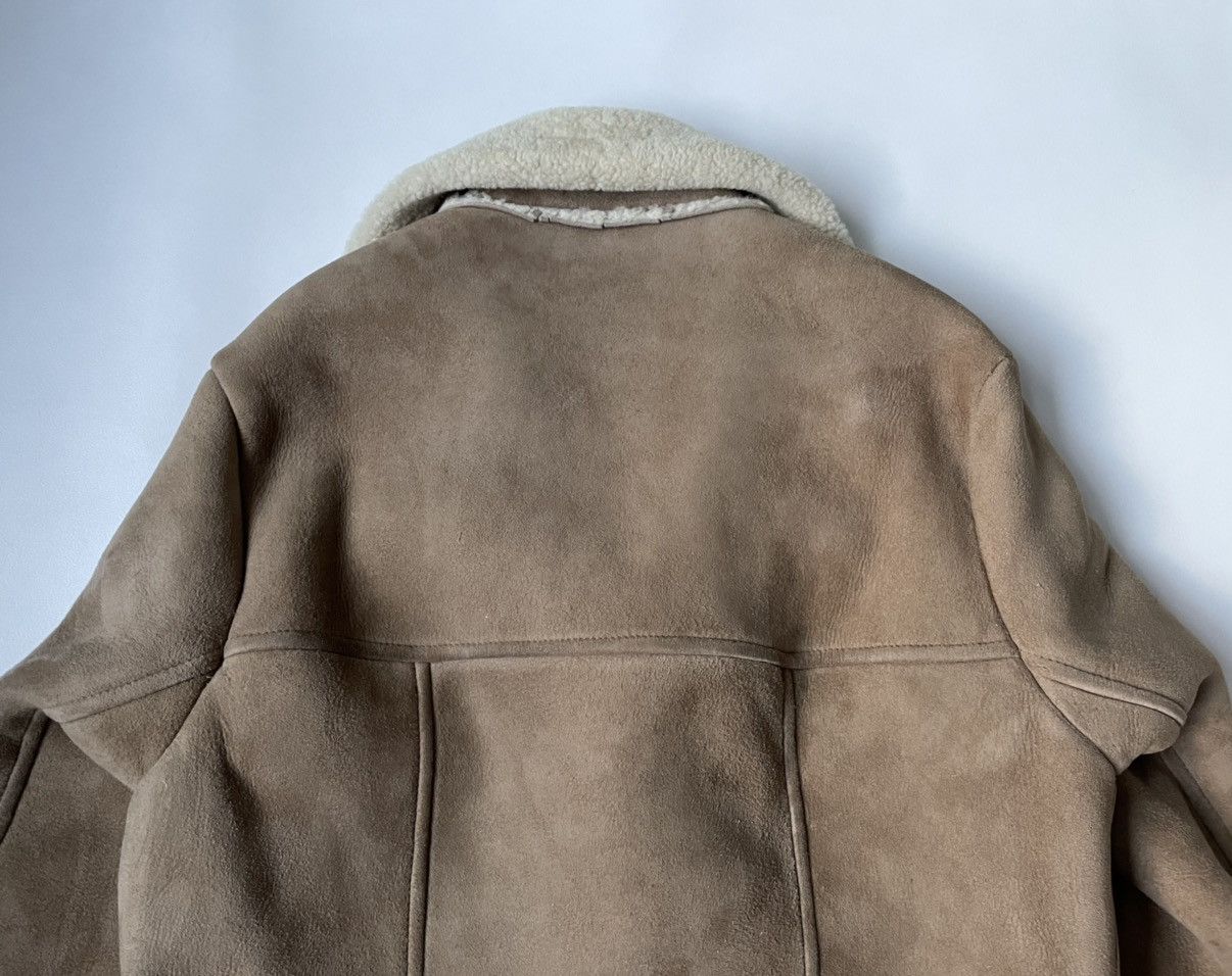 Maison Margiela Early 2000’s Tan Shearling Overcoat Size US M / EU 48-50 / 2 - 11 Thumbnail
