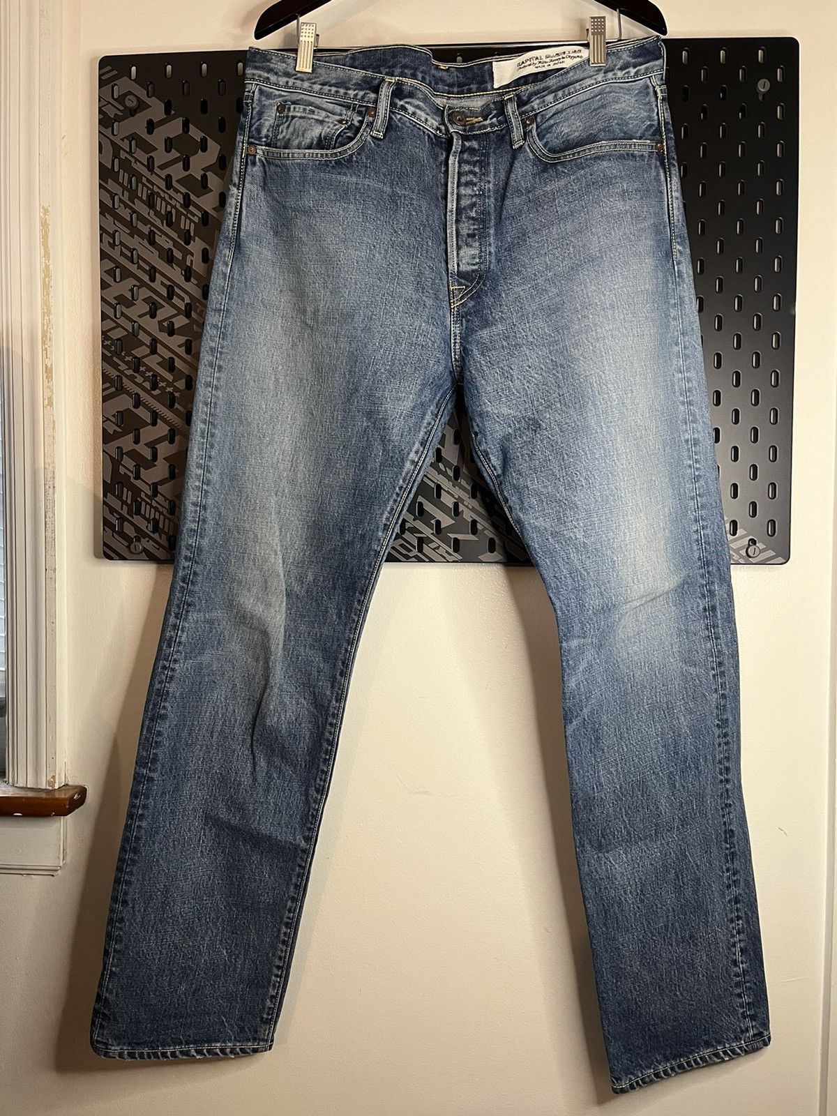 14oz DENIM 5P MONKEY CISCO - MID WASH