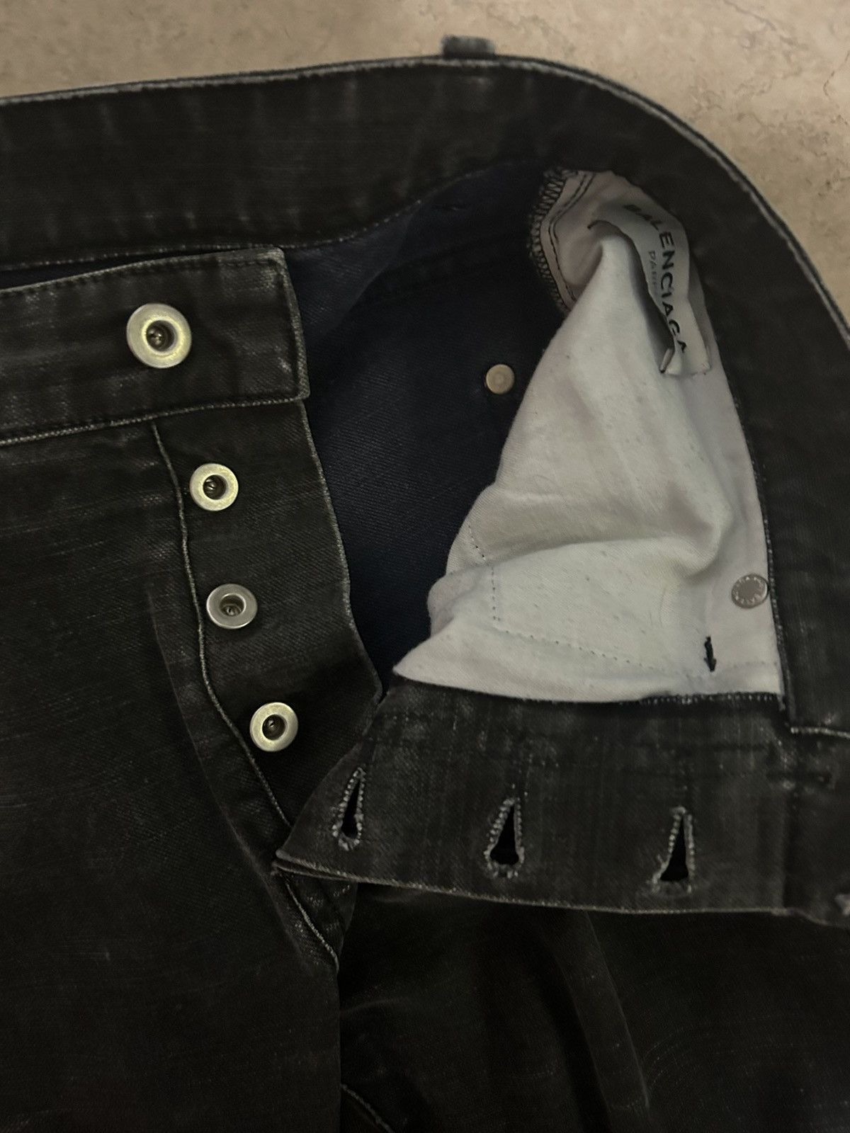 Balenciaga Balenciaga Grey denim Size US 30 / EU 46 - 6 Thumbnail