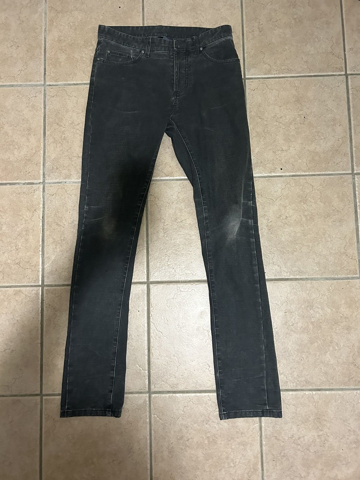 Pre-owned Balenciaga Grey Denim