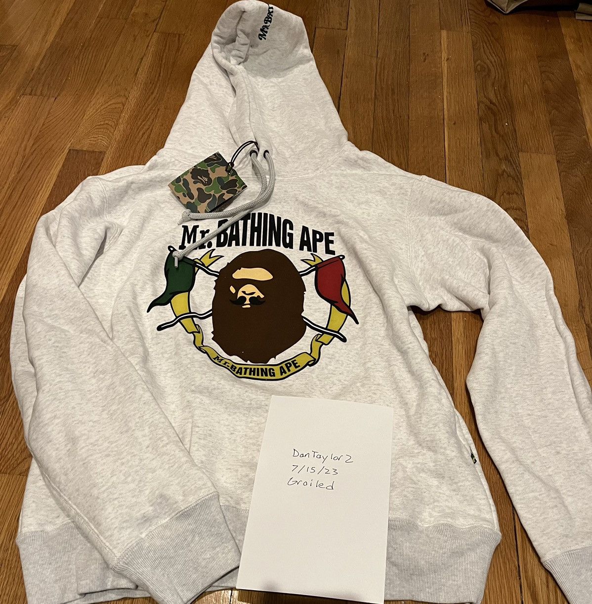 Bape Mr Bathing Ape Pullover Hoodie Size US L / EU 52-54 / 3 - 7 Thumbnail