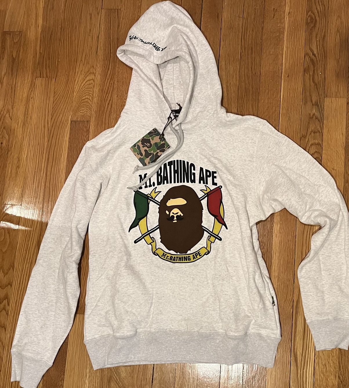 Bape Mr Bathing Ape Pullover Hoodie Size US L / EU 52-54 / 3 - 5 Thumbnail
