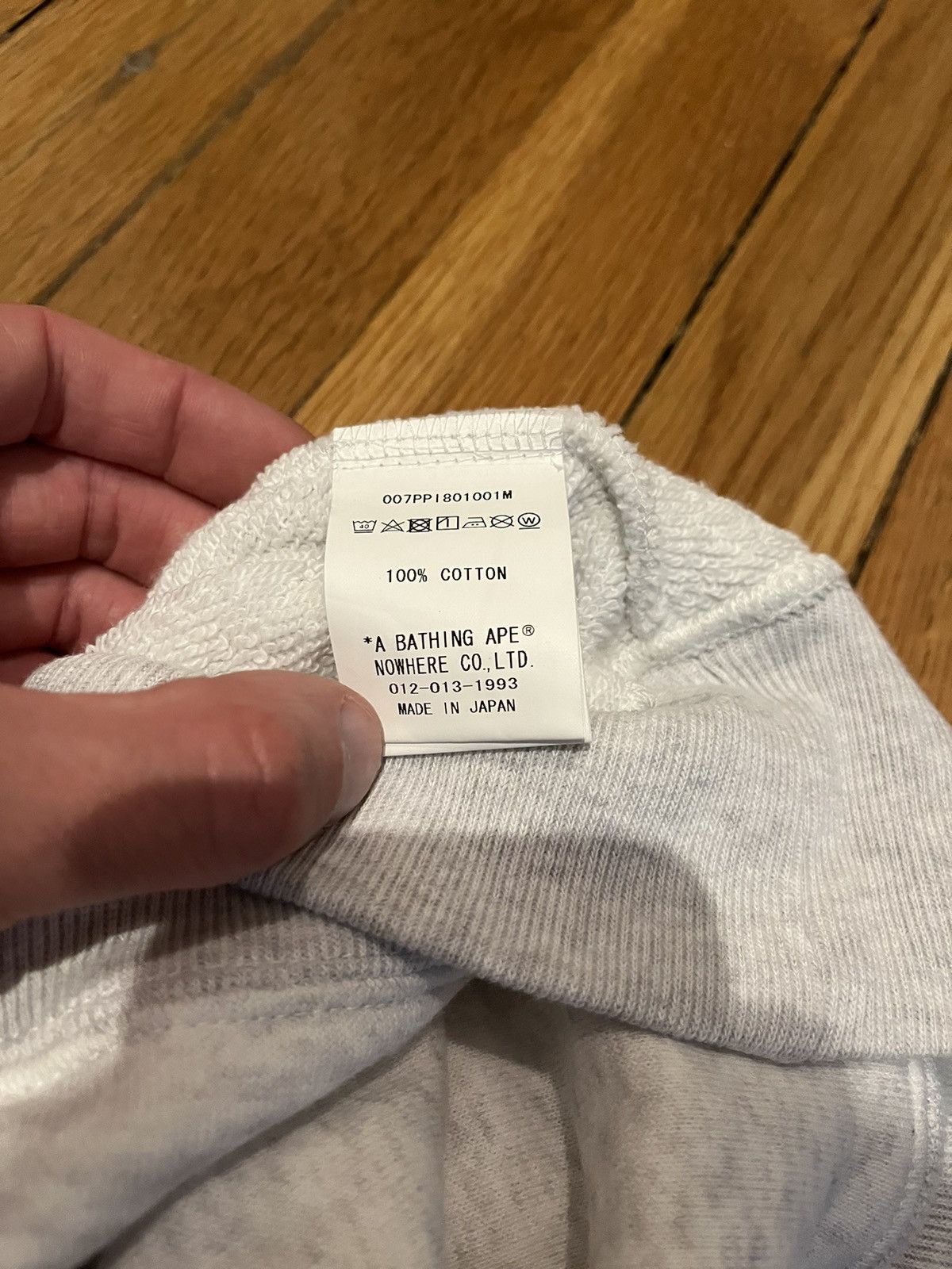 Bape Mr Bathing Ape Pullover Hoodie Size US L / EU 52-54 / 3 - 11 Thumbnail