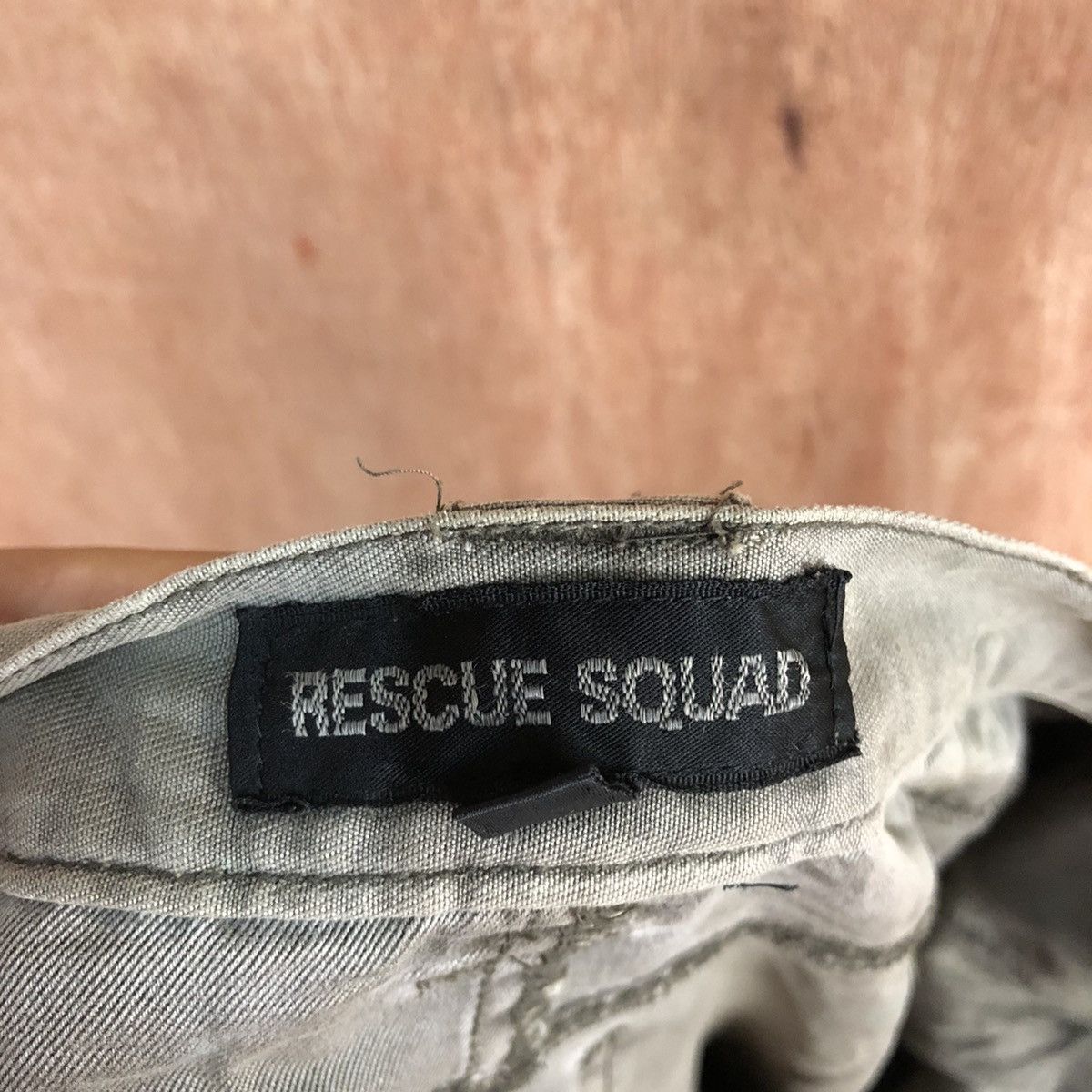 Japanese Brand DLL Resque Squad distressed cargo multipocket pants #c666 Size US 28 / EU 44 - 15 Thumbnail