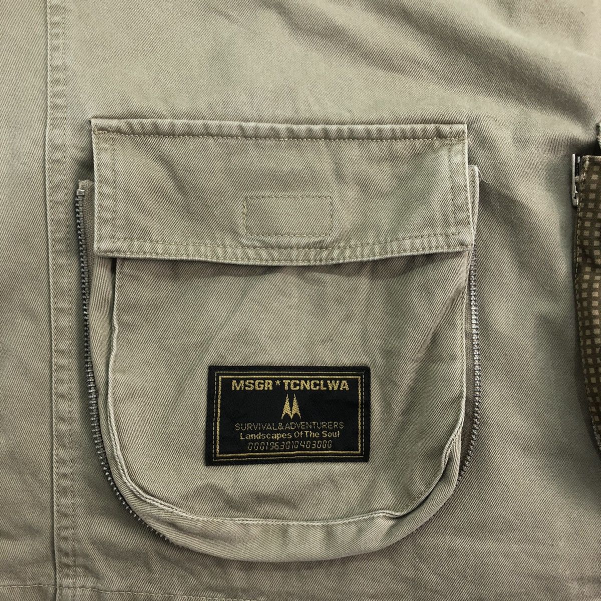 Vintage MSGR TCNCLWA Underground Apparel Technical Wear Hoodie Size US L / EU 52-54 / 3 - 12 Thumbnail