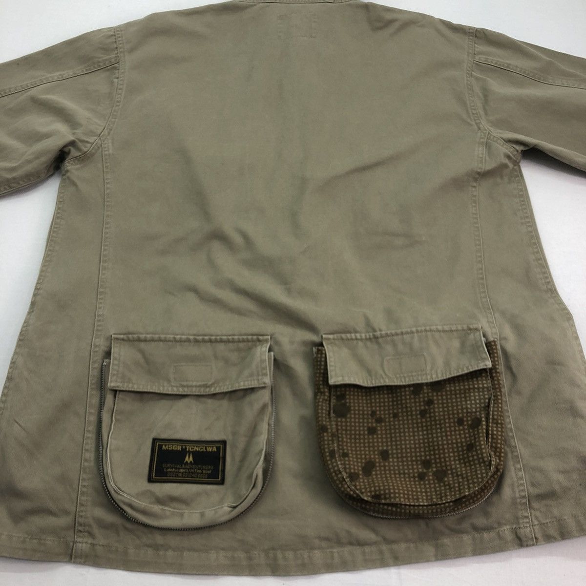 Vintage MSGR TCNCLWA Underground Apparel Technical Wear Hoodie Size US L / EU 52-54 / 3 - 11 Thumbnail