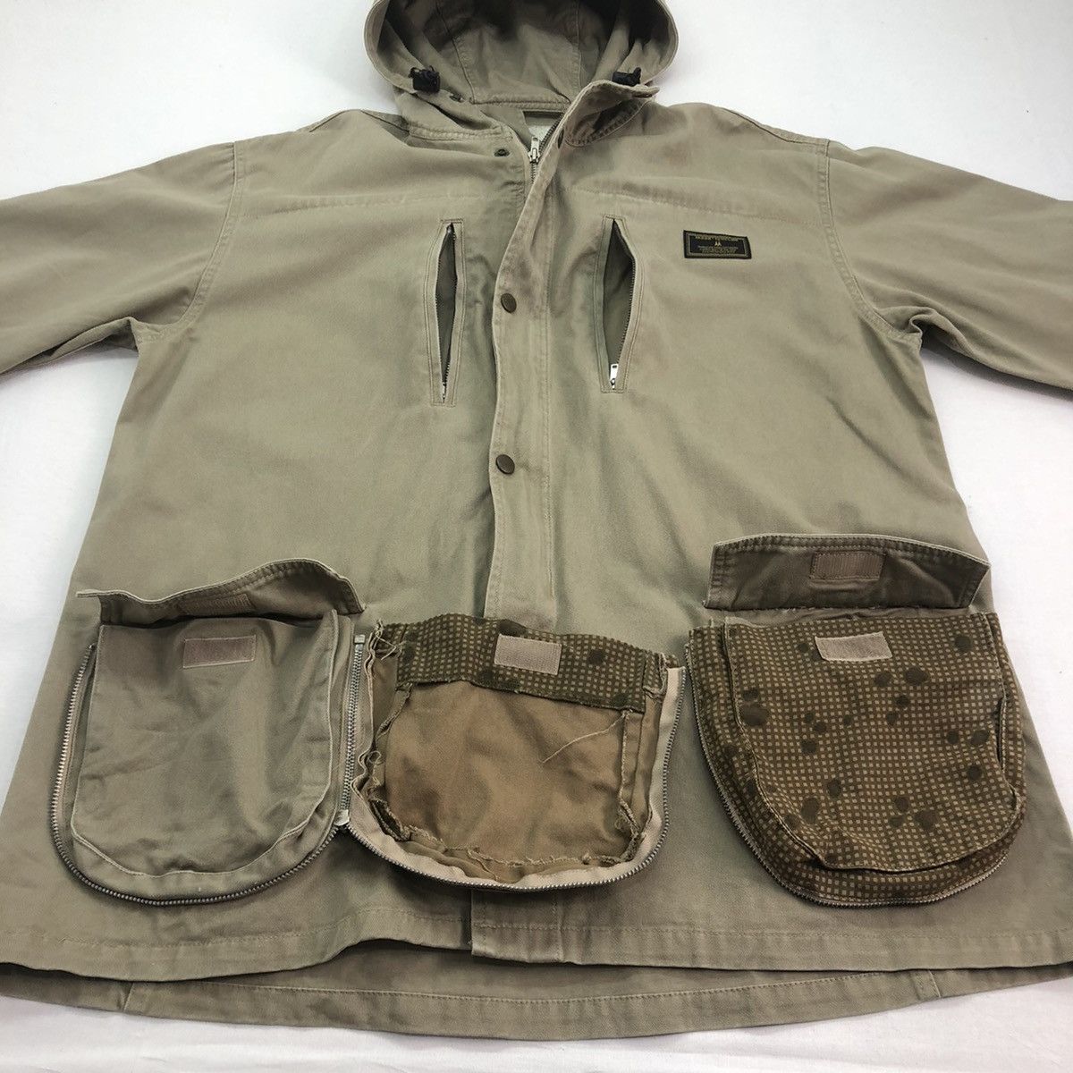 Vintage MSGR TCNCLWA Underground Apparel Technical Wear Hoodie Size US L / EU 52-54 / 3 - 6 Thumbnail