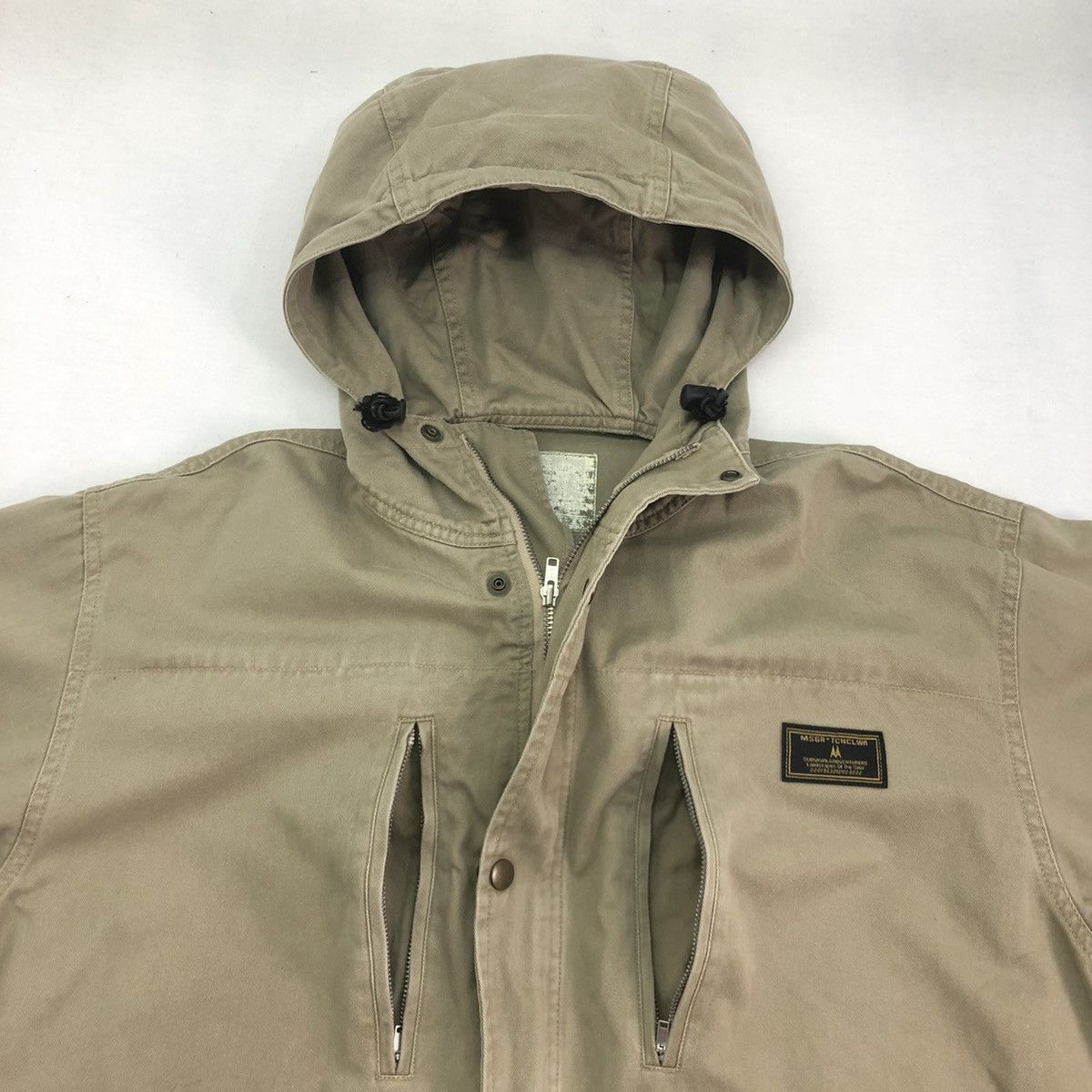 Vintage MSGR TCNCLWA Underground Apparel Technical Wear Hoodie Size US L / EU 52-54 / 3 - 5 Thumbnail