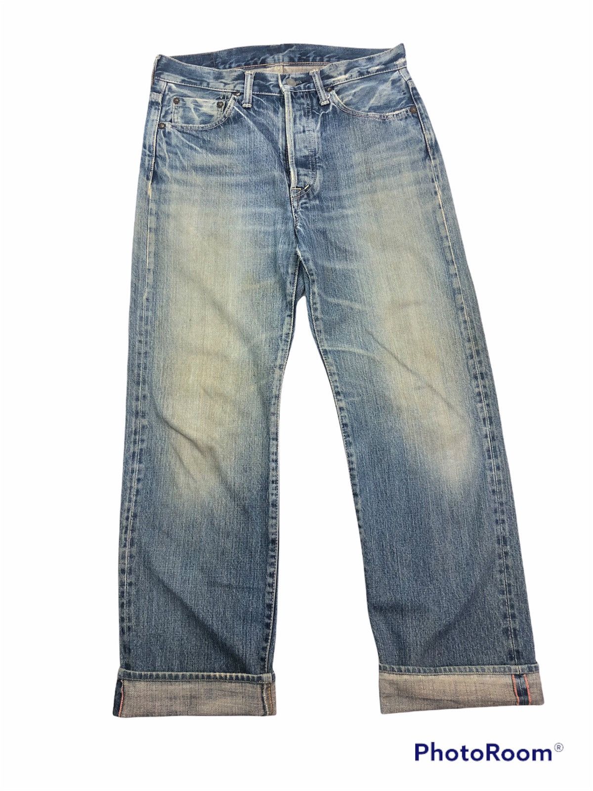 Japanese Brand × OMNIGOD × Vintage Japanese Vintage Omnigod Selvedge Denim Pants Size US 30 / EU 46 - 1 Thumbnail