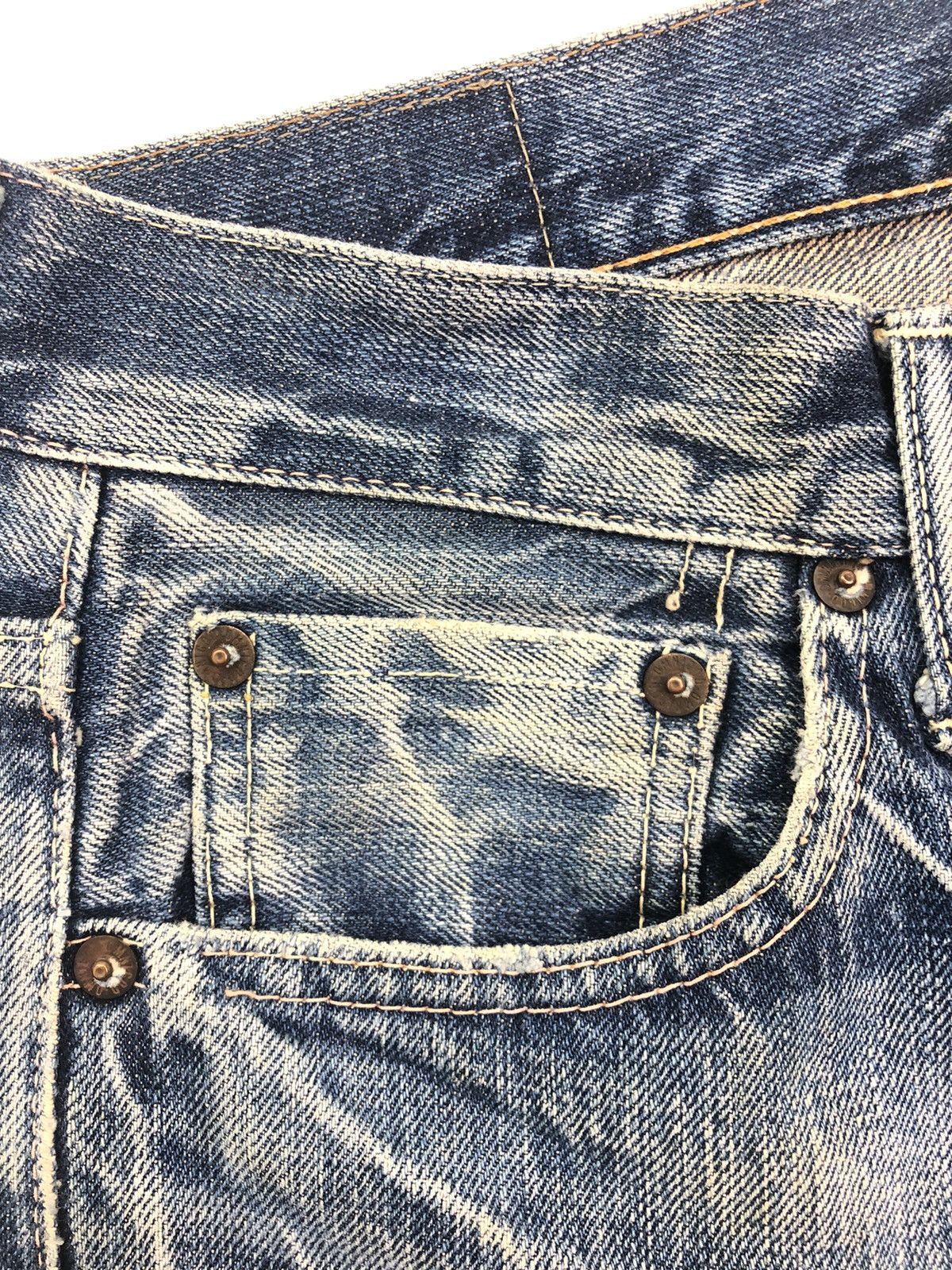 Japanese Brand × OMNIGOD × Vintage Japanese Vintage Omnigod Selvedge Denim Pants Size US 30 / EU 46 - 10 Thumbnail
