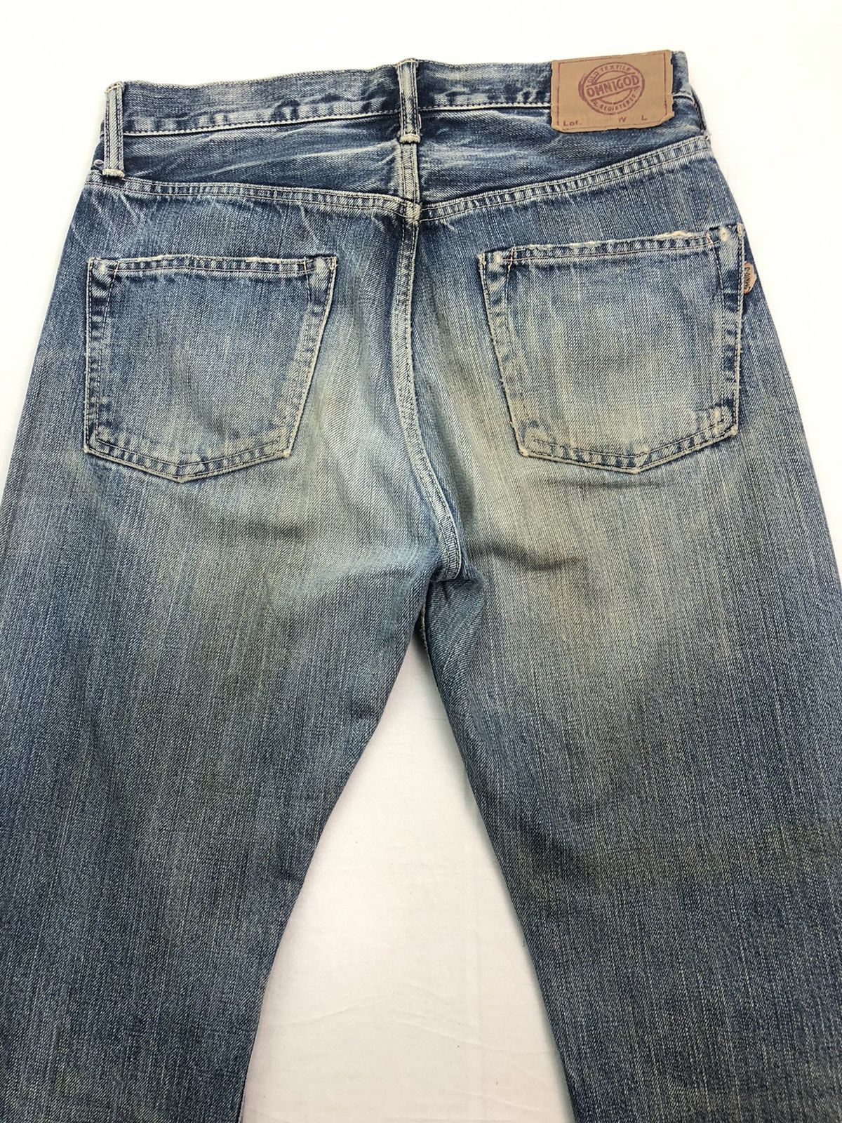 Japanese Brand × OMNIGOD × Vintage Japanese Vintage Omnigod Selvedge Denim Pants Size US 30 / EU 46 - 15 Thumbnail