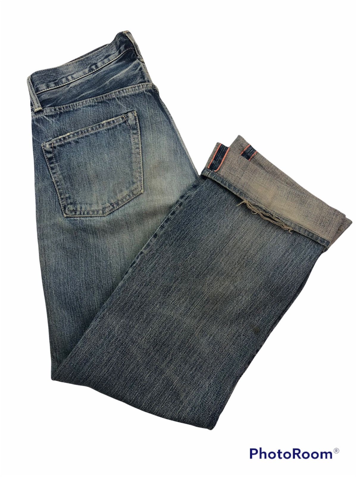 Japanese Brand × OMNIGOD × Vintage Japanese Vintage Omnigod Selvedge Denim Pants Size US 30 / EU 46 - 2 Thumbnail