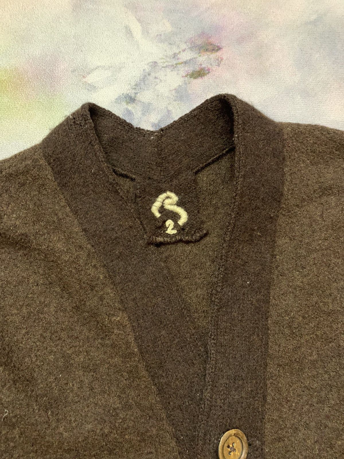 45rpm 45rpm Mohair Wool Cardigan Kiro Hirata of Kapital Size US M / EU 48-50 / 2 - 4 Thumbnail