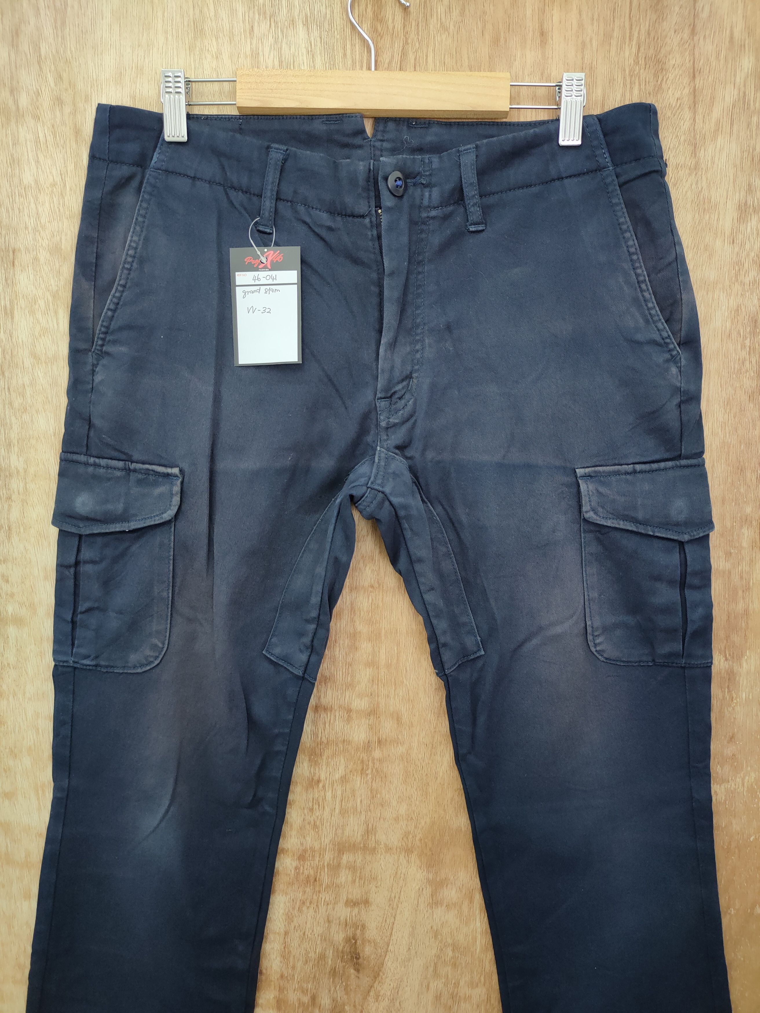 Grand Slam DL grand slam faded blue multipocket cargo pants #46-041 Size US 31 - 4 Thumbnail