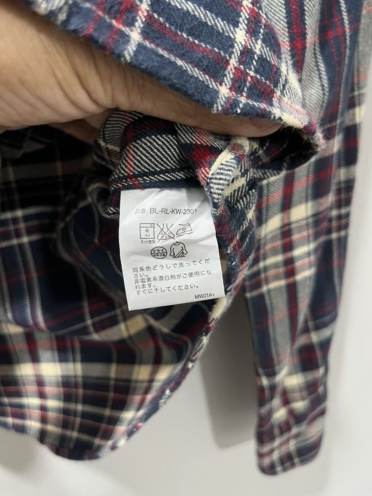 Ralph Lauren Ralph Lauren Flannel Slim Fit Vintage Style Size XS / US 0-2 / IT 36-38 - 9 Thumbnail