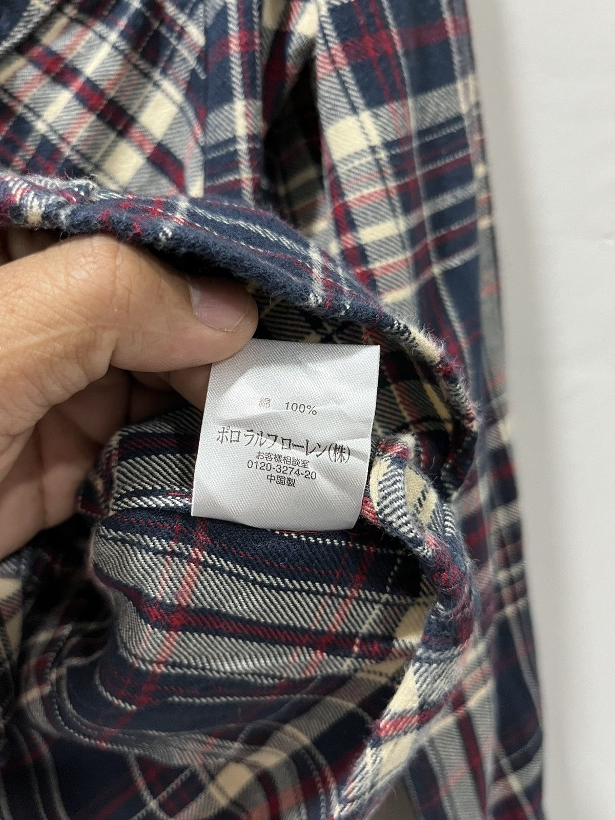 Ralph Lauren Ralph Lauren Flannel Slim Fit Vintage Style Size XS / US 0-2 / IT 36-38 - 10 Thumbnail