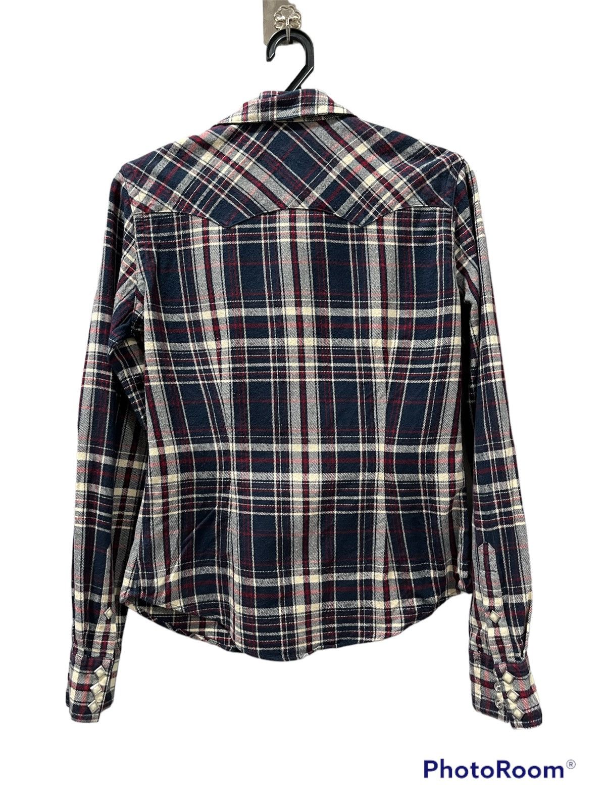 Ralph Lauren Ralph Lauren Flannel Slim Fit Vintage Style Size XS / US 0-2 / IT 36-38 - 2 Thumbnail