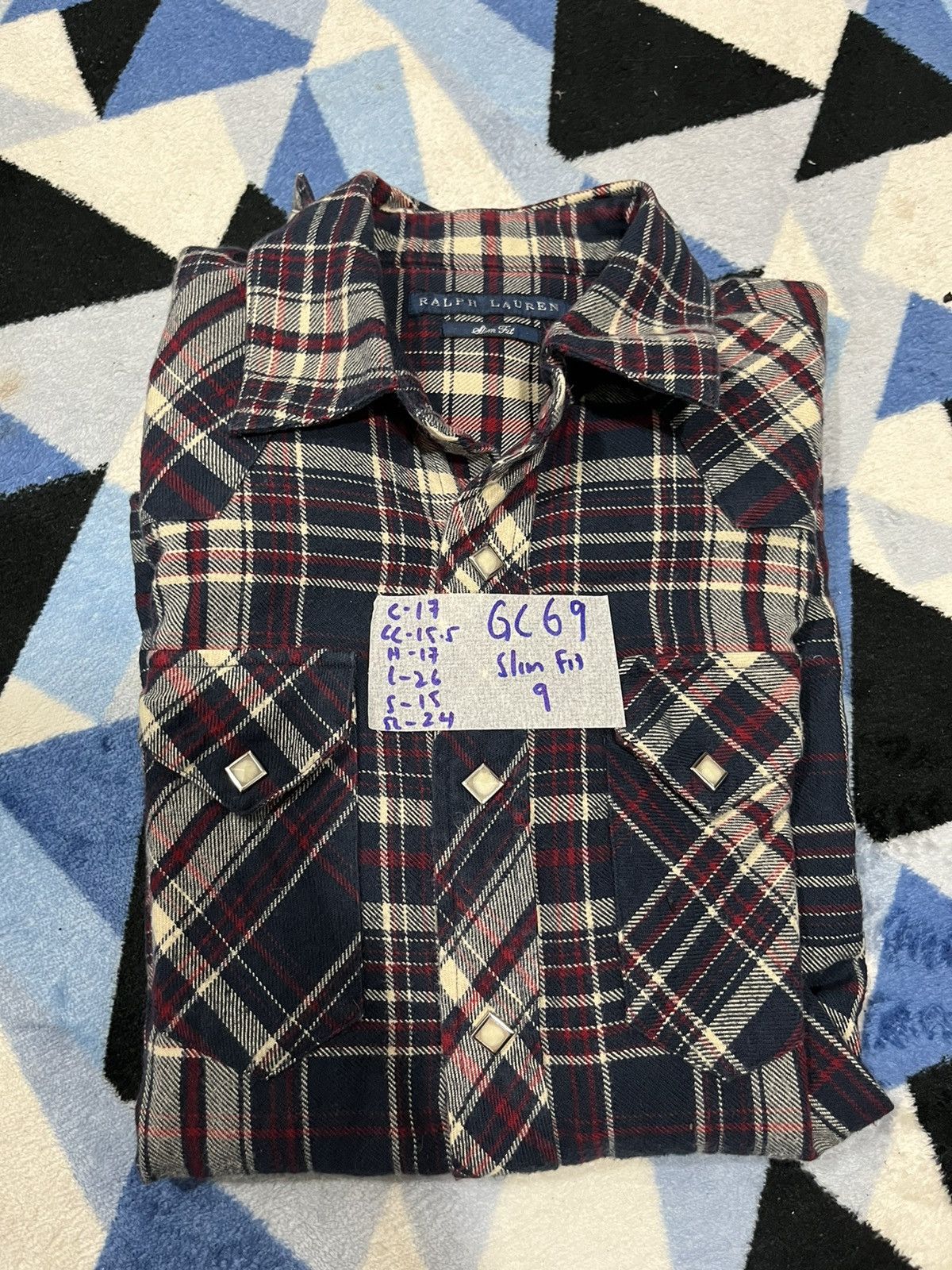 Ralph Lauren Ralph Lauren Flannel Slim Fit Vintage Style Size XS / US 0-2 / IT 36-38 - 15 Thumbnail