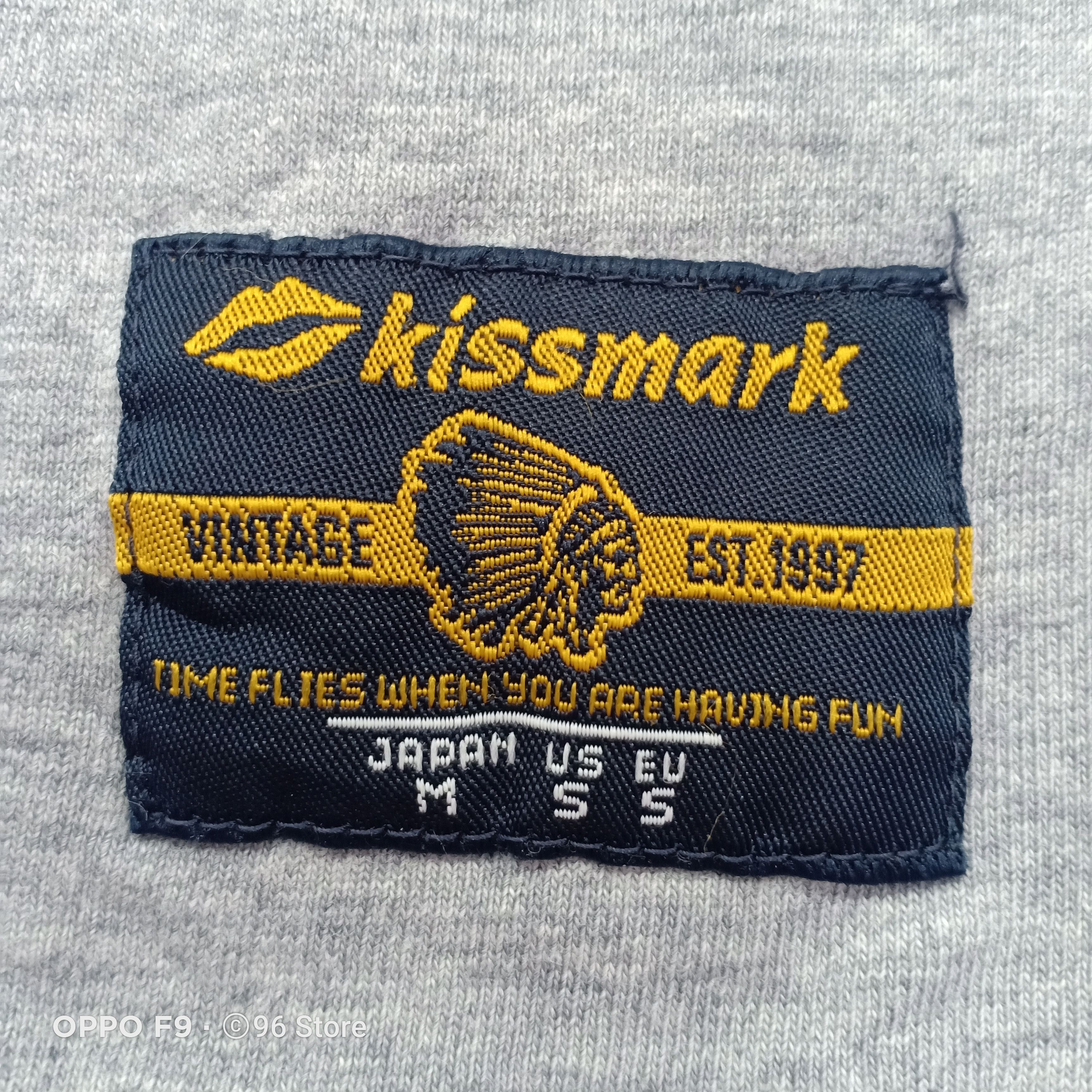 Japanese Brand Japanese Kissmark Riversible Longsleeve crewneck Size US S / EU 44-46 / 1 - 5 Thumbnail