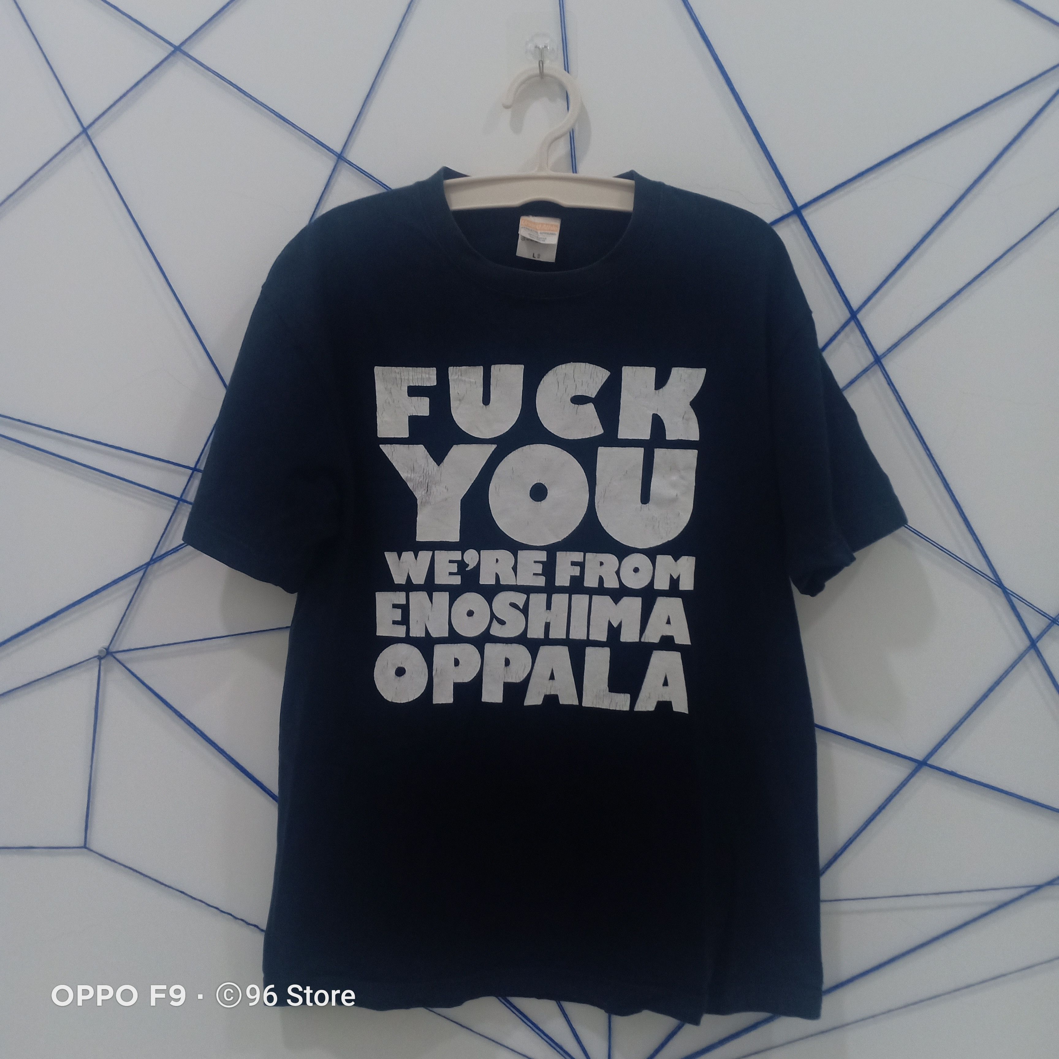 image of Athletic x Seditionaries United Athle Fuck You T-Shirt in Black, Men's (Size Large)