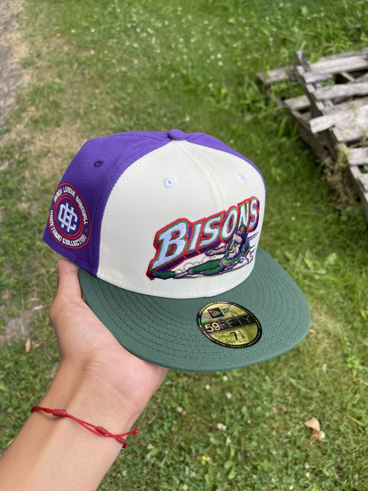 New Era buffalo bisons the joker 3 tone fitted red uv size 7 1/8 Size ONE SIZE - 1 Thumbnail