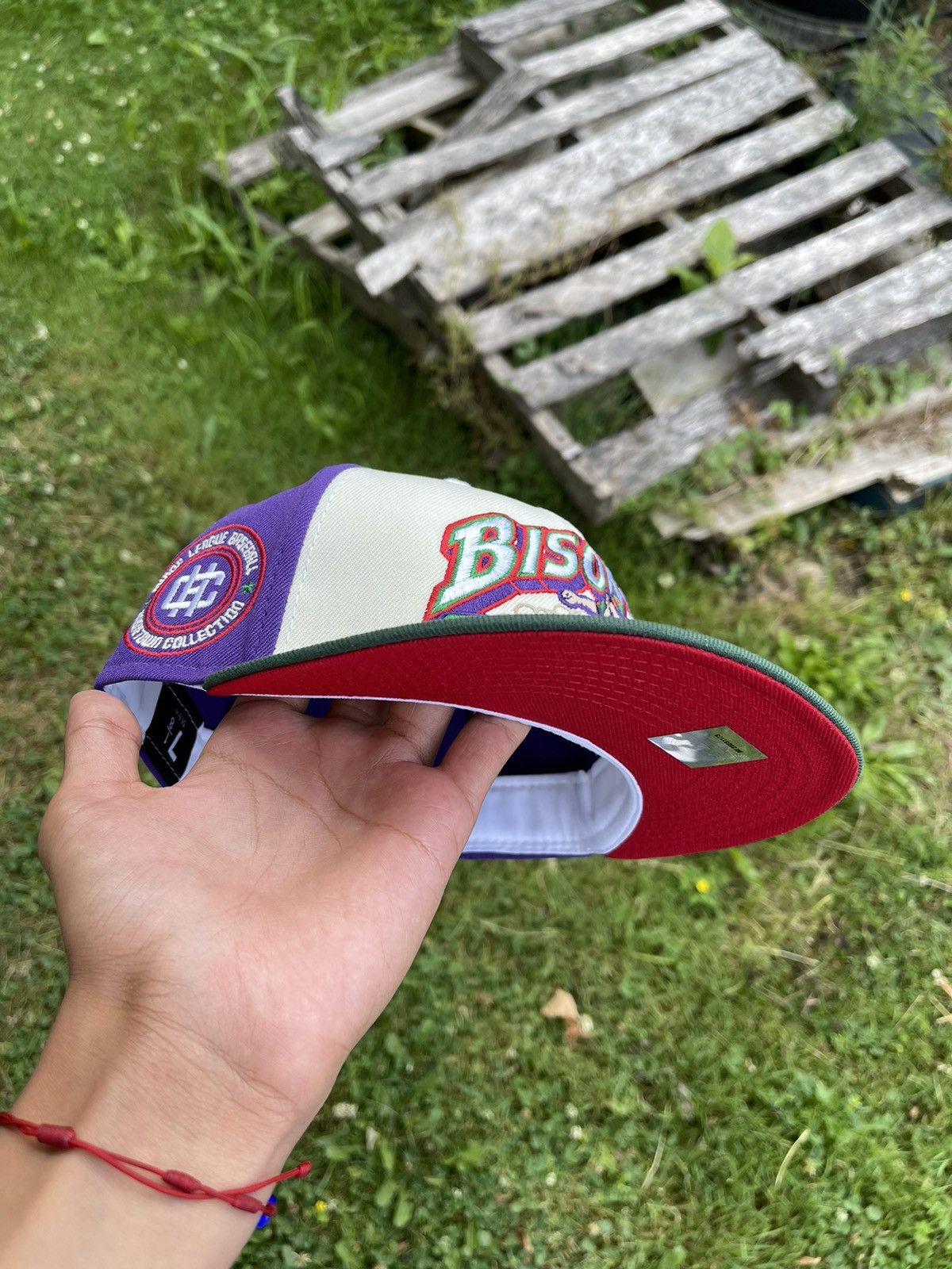 New Era buffalo bisons the joker 3 tone fitted red uv size 7 1/8 Size ONE SIZE - 3 Thumbnail