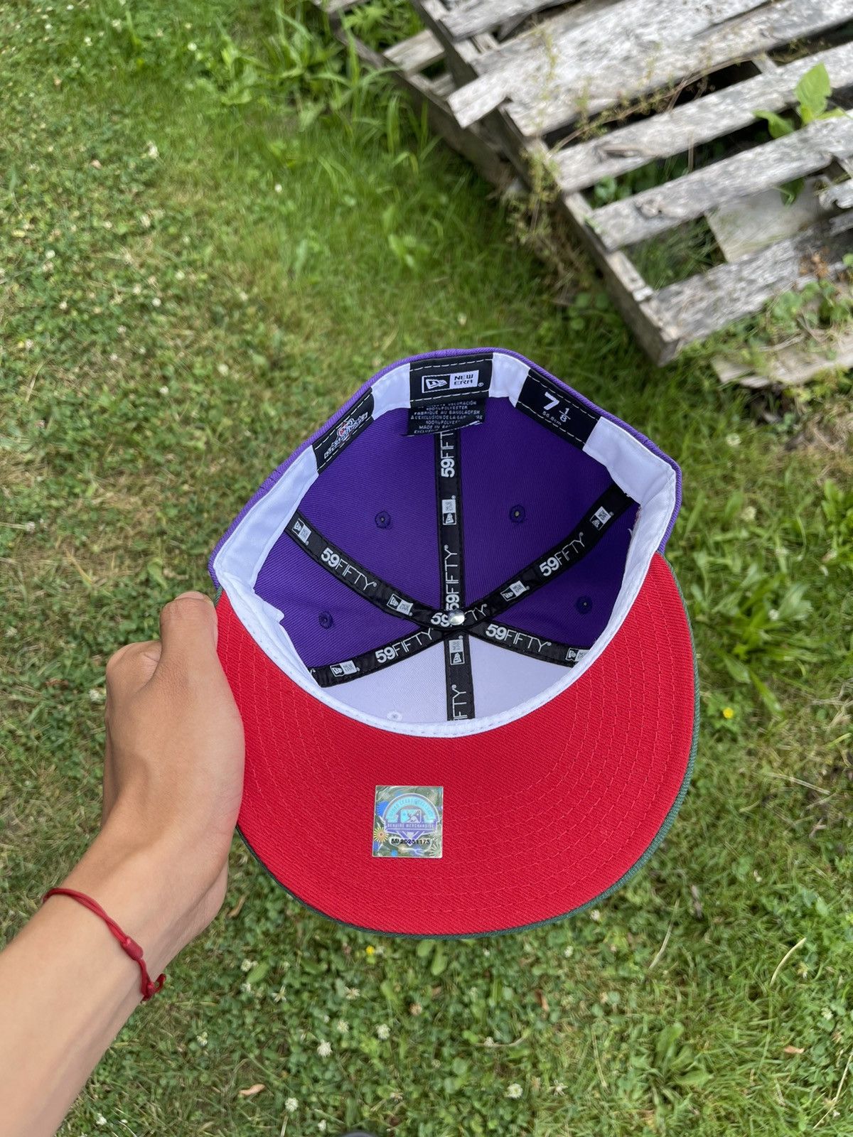 New Era buffalo bisons the joker 3 tone fitted red uv size 7 1/8 Size ONE SIZE - 6 Thumbnail
