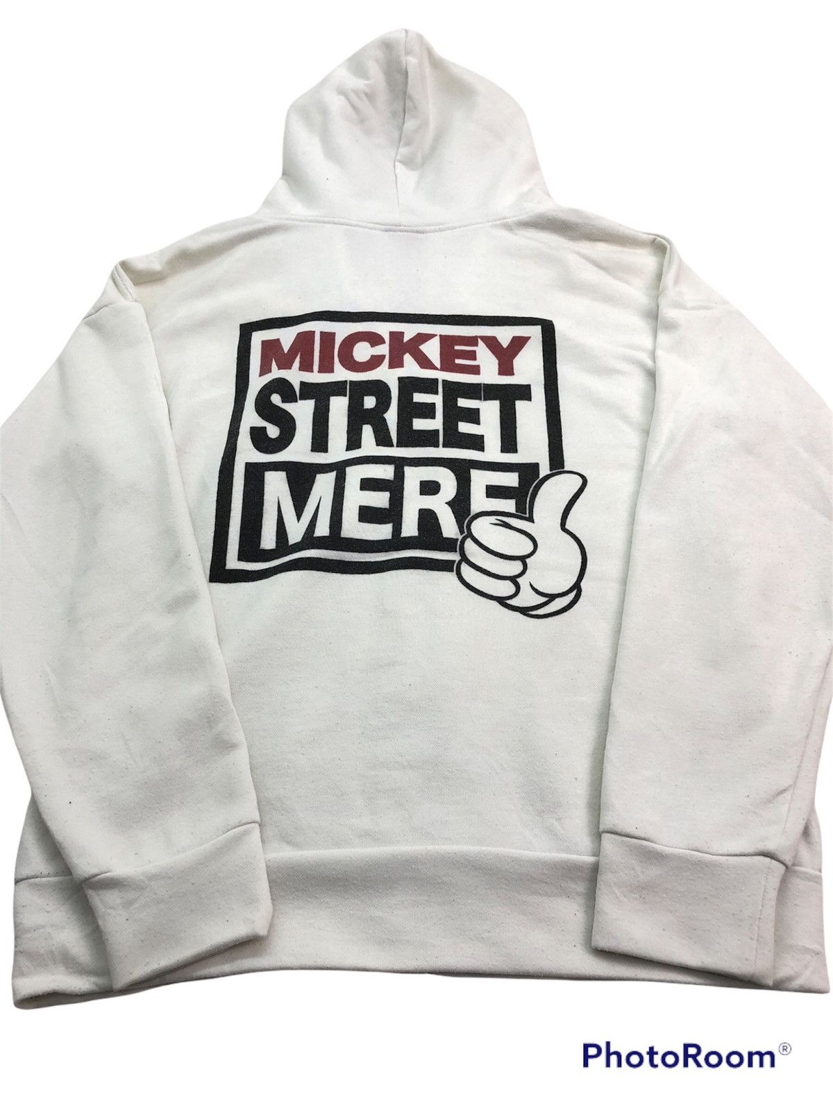 Disney Vintage Mickey Street Mere White Hoodie Size US M / EU 48-50 / 2 - 3 Thumbnail