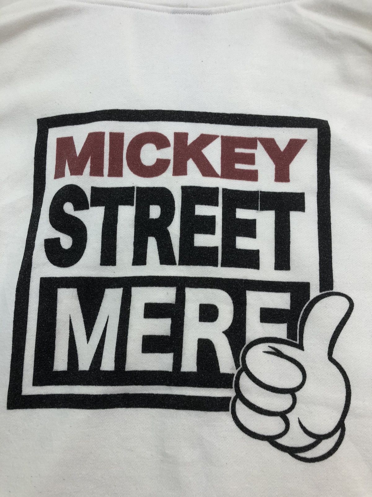 Disney Vintage Mickey Street Mere White Hoodie Size US M / EU 48-50 / 2 - 5 Thumbnail